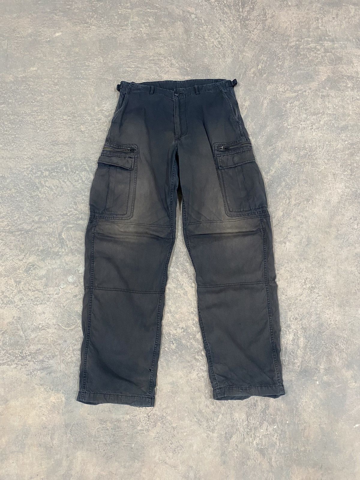 Neighborhood FADED NEIGHBORHOOD JAPAN CARGO PANTS LGB 90s Size US 34 / EU 50 - 1 Thumbnail