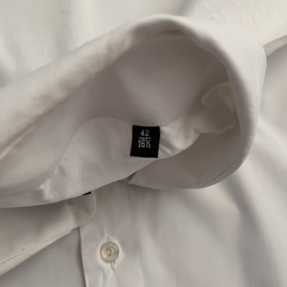 Giorgio Armani Giorgio Armani Mainline Cotton Shirt Size US L / EU 52-54 / 3 - 3 Thumbnail