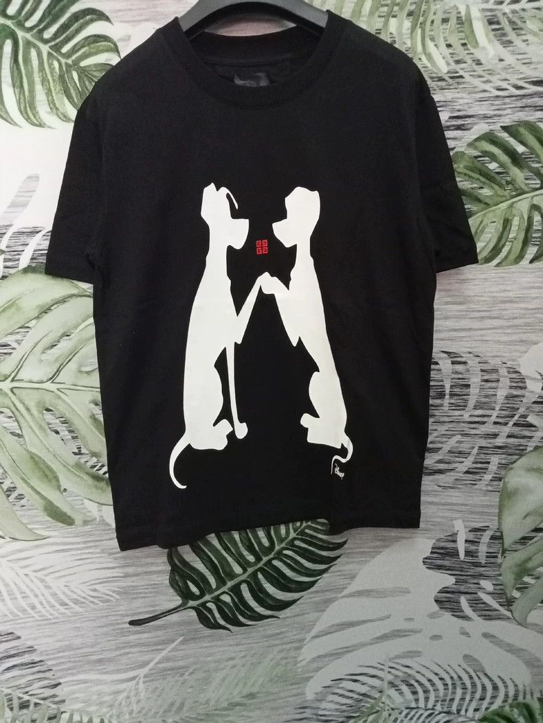 Givenchy Givenchy Summer Trendy Dog Print Short Sleeve M Size Size US M / EU 48-50 / 2 - 1 Thumbnail