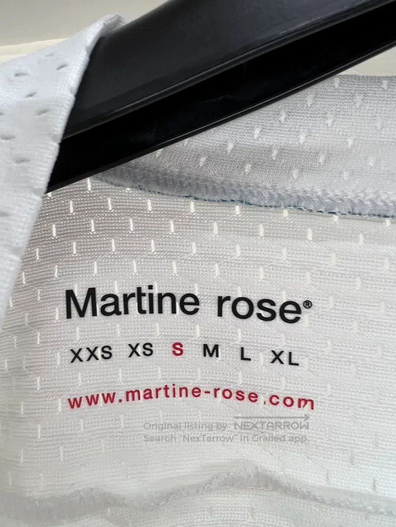 Other Martine Rose SS25 loose V-neck logo printed pattern long f Size US M / EU 48-50 / 2 - 3 Thumbnail