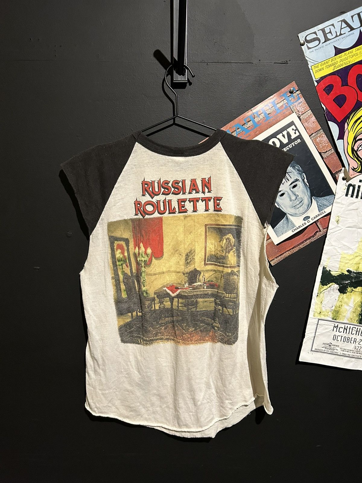 Band Tees × Vintage Vintage Accept Metal Band tee cutoff shirt Size US M / EU 48-50 / 2 - 2 Thumbnail
