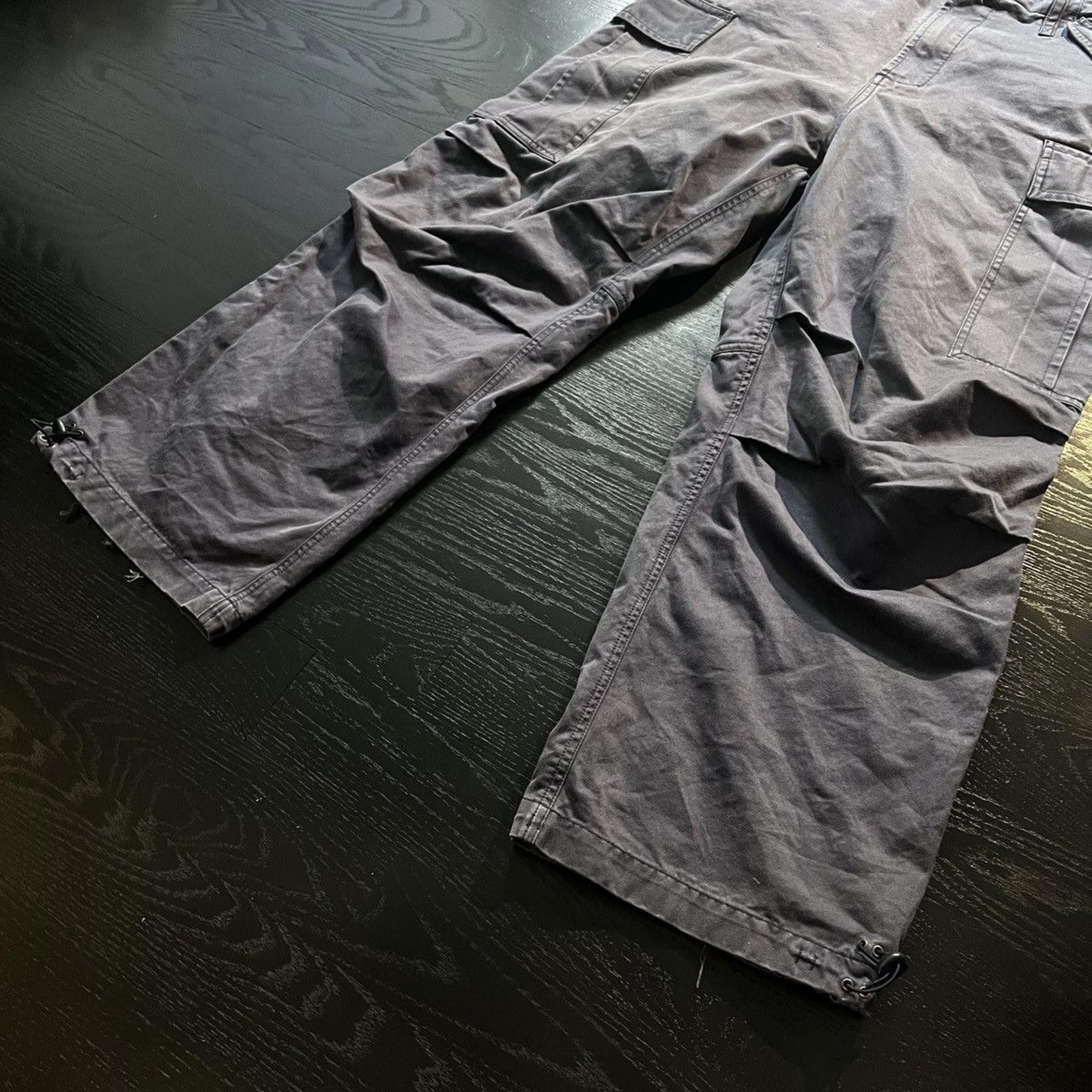 Maharishi × Vintage Maharishi Navy Blue Cargo Sno-Pant Size US 34 / EU 50 - 2 Thumbnail