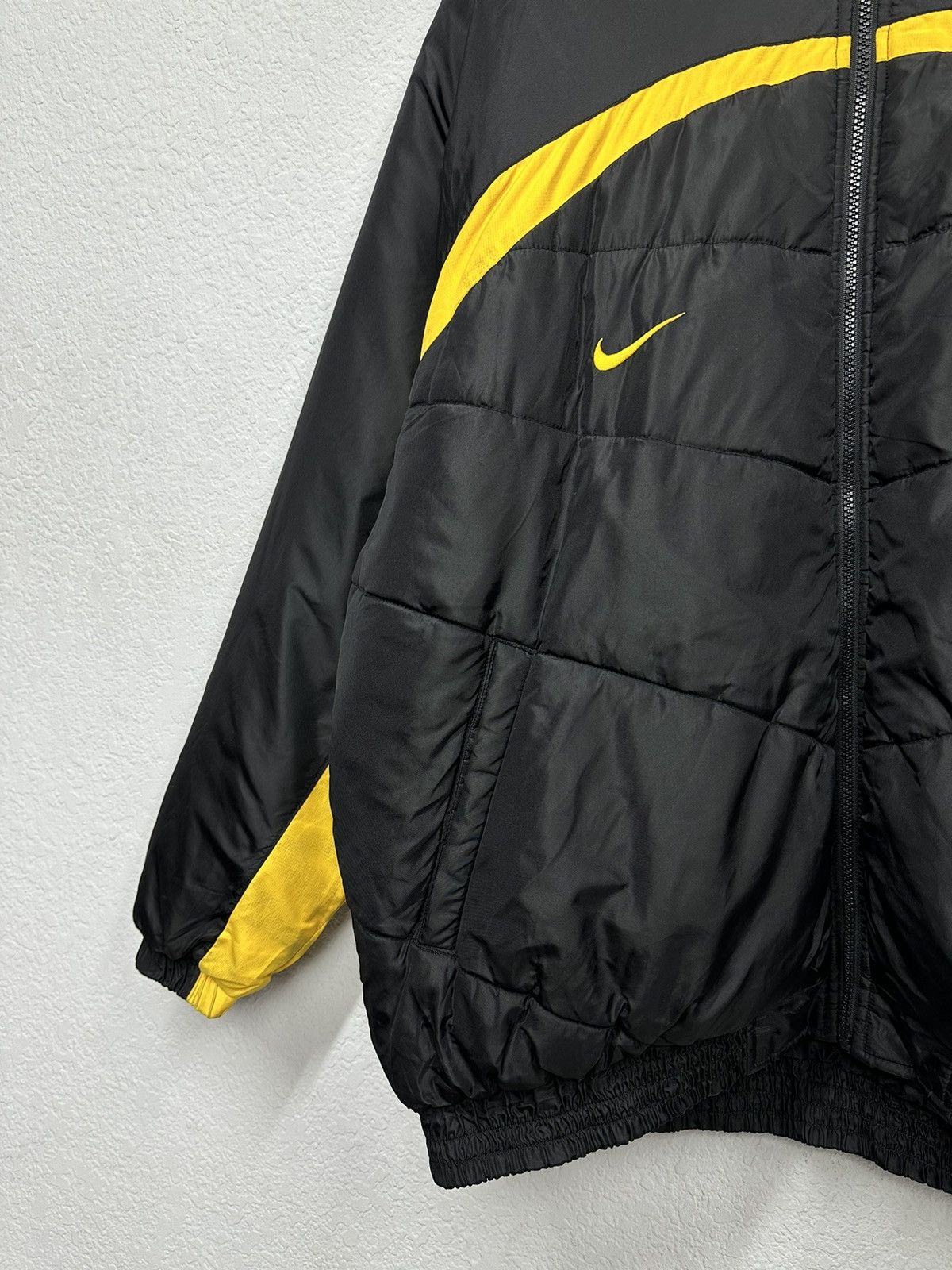 Nike VTG lowa Hawkeyes Logo Mens Full Zip Hooded Jacket 90s NCAA Size US XL / EU 56 / 4 - 4 Thumbnail