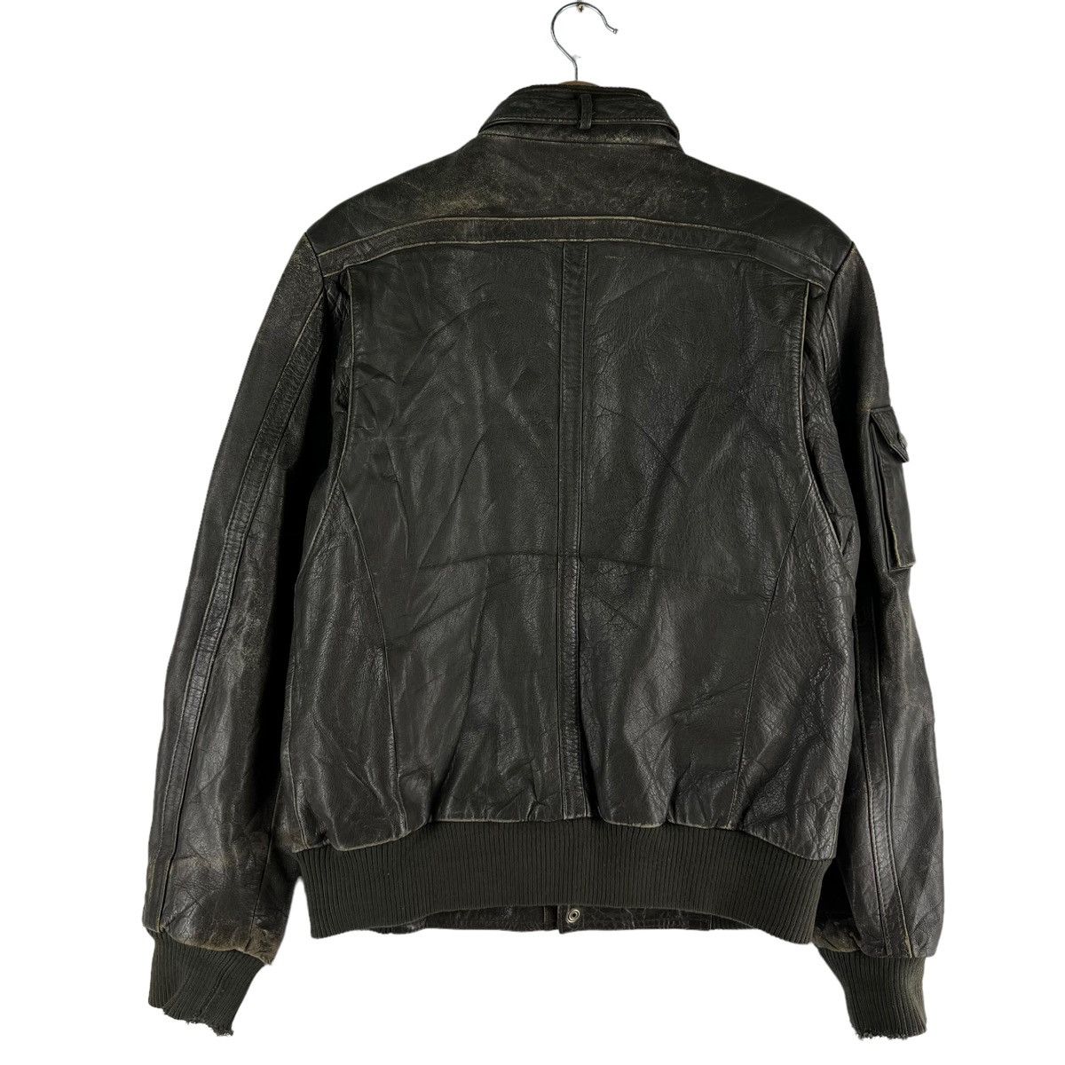Japanese Brand 🔥VINTAGE BIKER LEATHER JACKET SIEINMARK JAPAN MADE Size US S / EU 44-46 / 1 - 7 Thumbnail