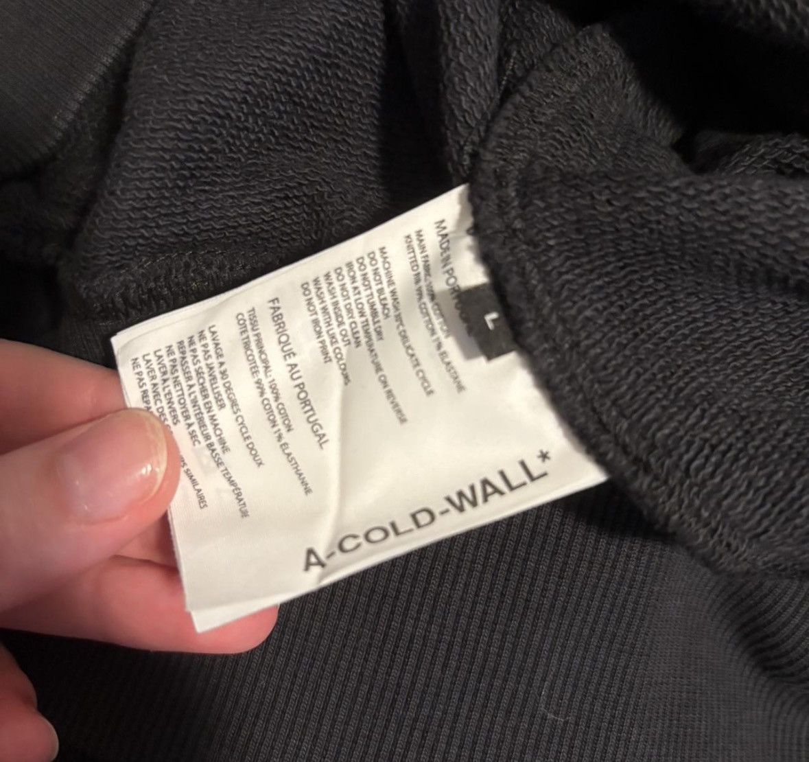 A-COLD-WALL* A-COLD-WALL* black hoodie Size US L / EU 52-54 / 3 - 5 Thumbnail