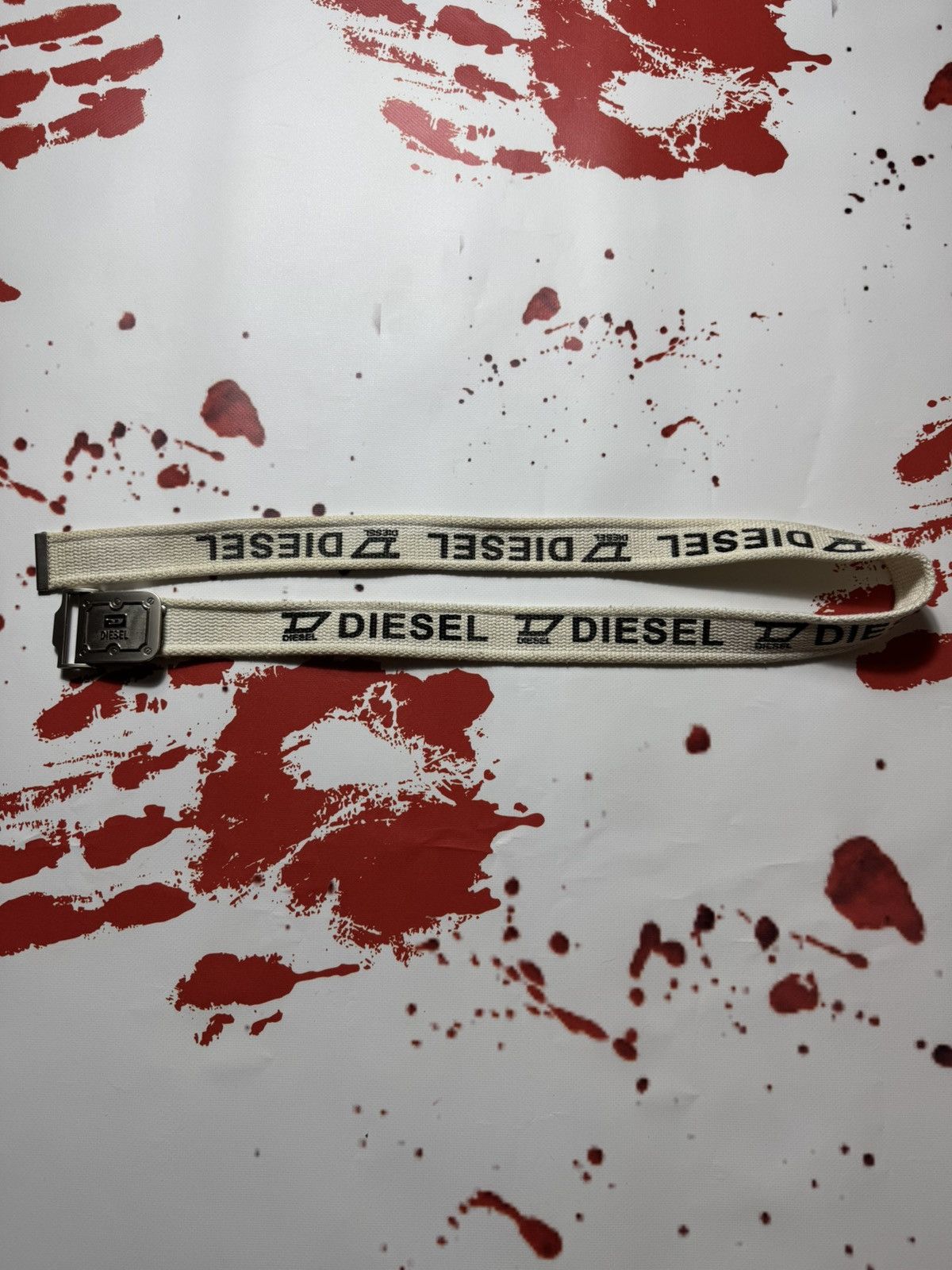 Diesel × Vintage vintage diesel belt big logo monogram Size ONE SIZE - 2 Thumbnail