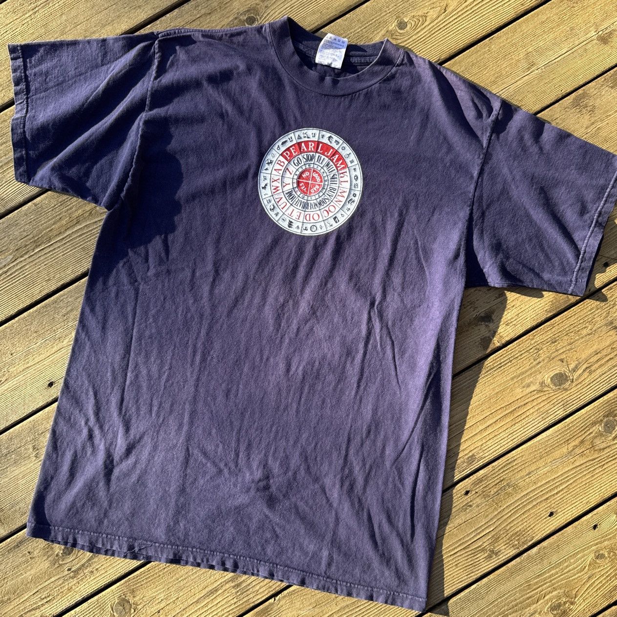 Band Tees Vintage 1996 Pearl Jam No Code Zodiac XL Navy Band Tee Size US XL / EU 56 / 4 - 1 Thumbnail