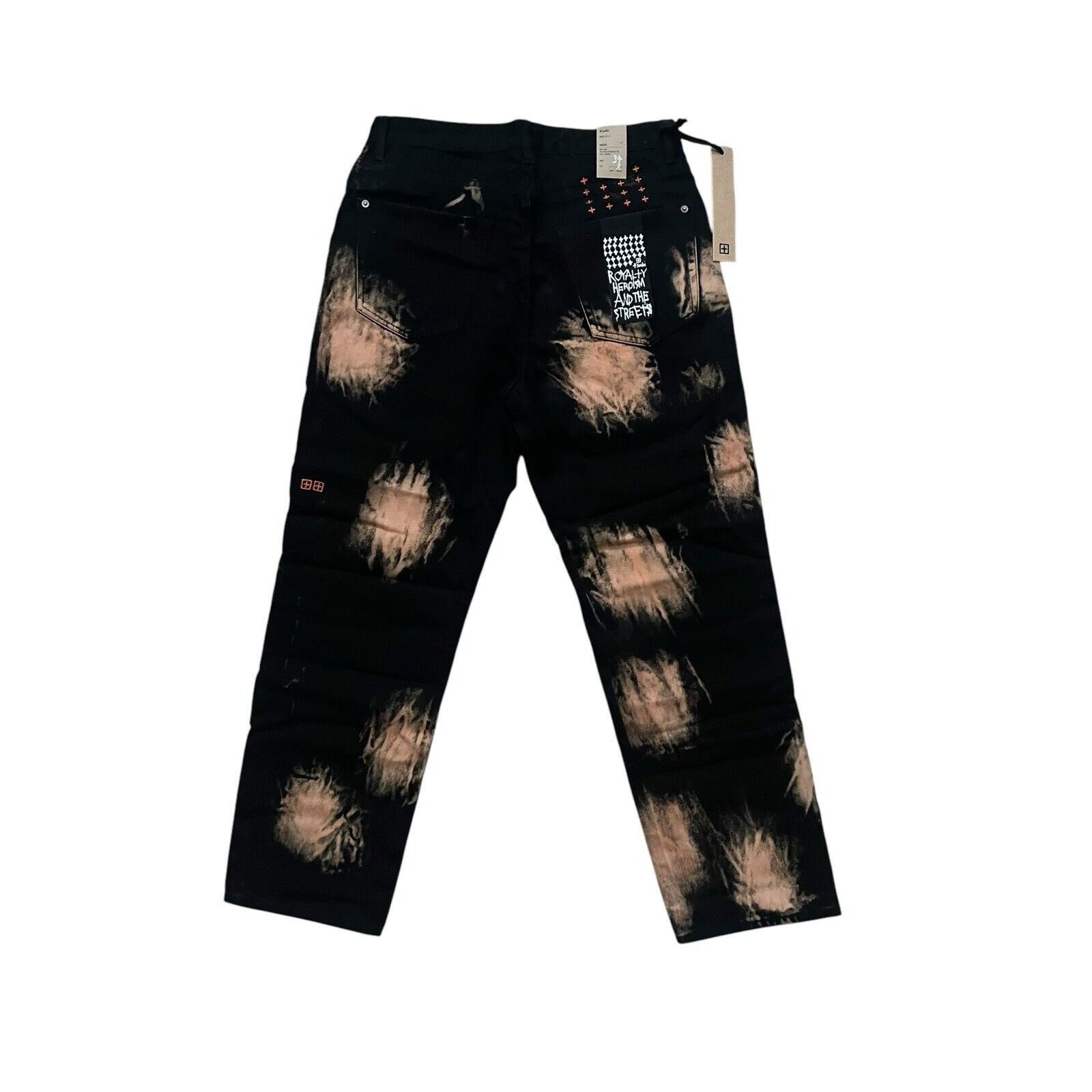 Ksubi Ksubi Jeans Mens Anti K++ Straight Hellfire Black Size 34/32 Size US 34 / EU 50 - 4 Thumbnail