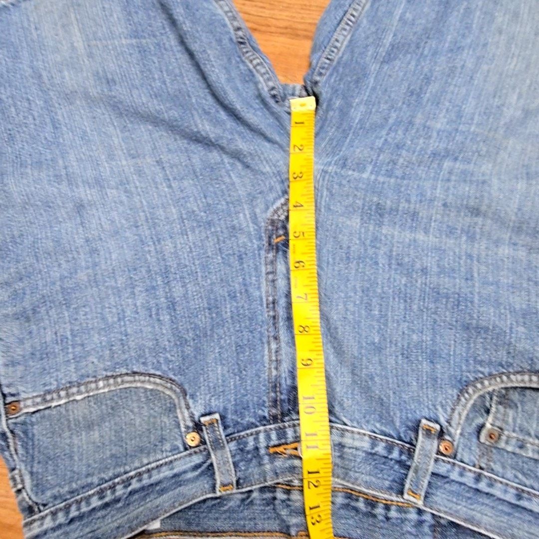 Levi's Vintage Levi's 550 Denim Shorts Blue Distressed 34 Size US 34 / EU 50 - 9 Thumbnail