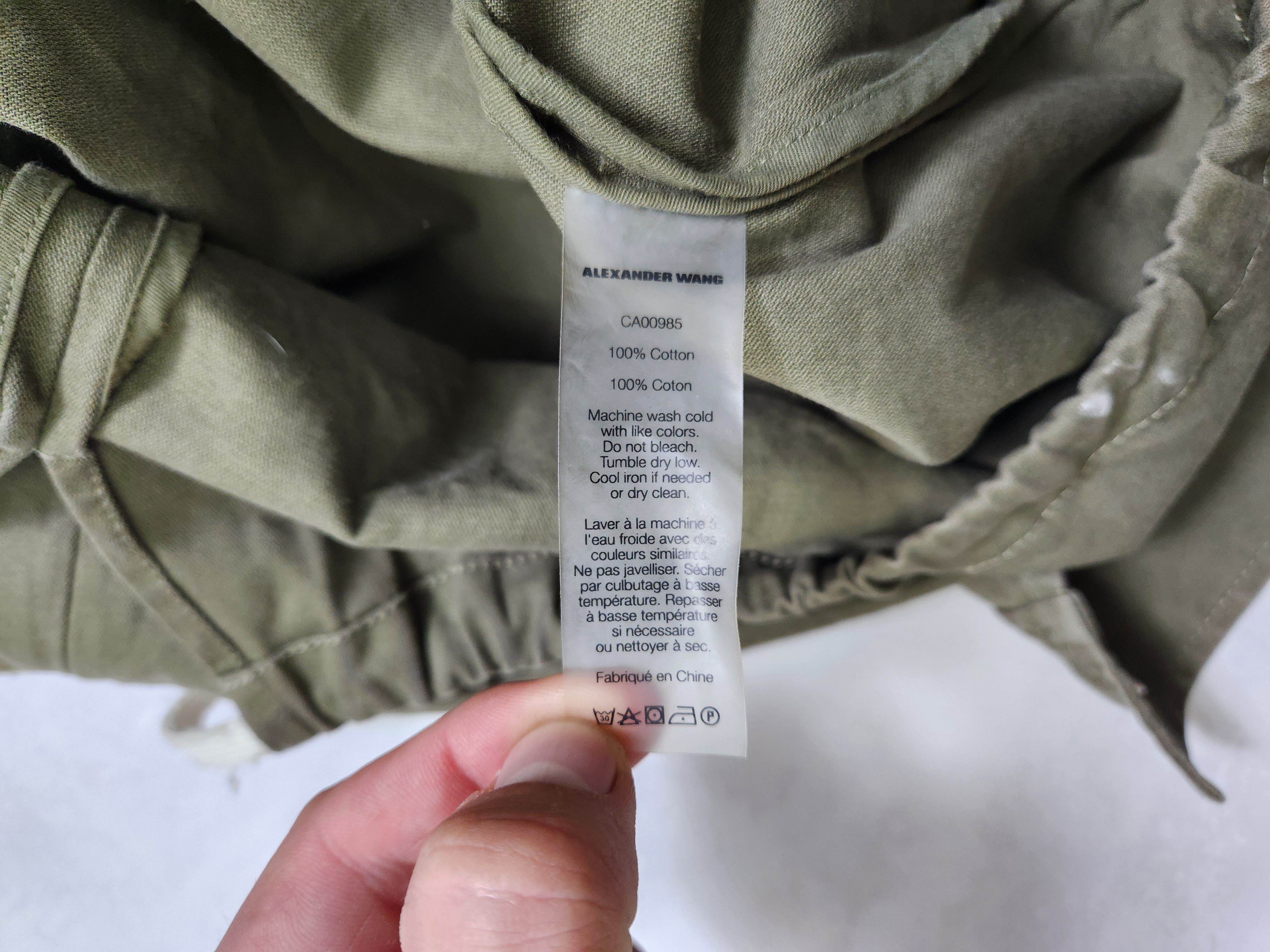 Alexander Wang Vintage T Alexander Wang khaki coat button ups Size XS / US 0-2 / IT 36-38 - 11 Thumbnail