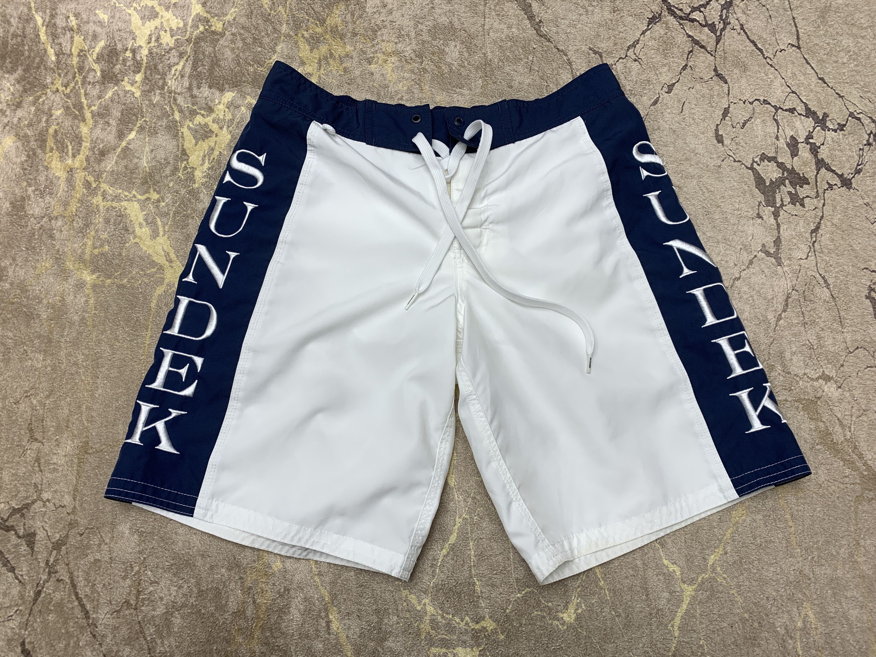 Sundek Sundek M Beach Board Shorts Trunks Bath Suit Size M 33 34 Size US 33 - 1 Thumbnail