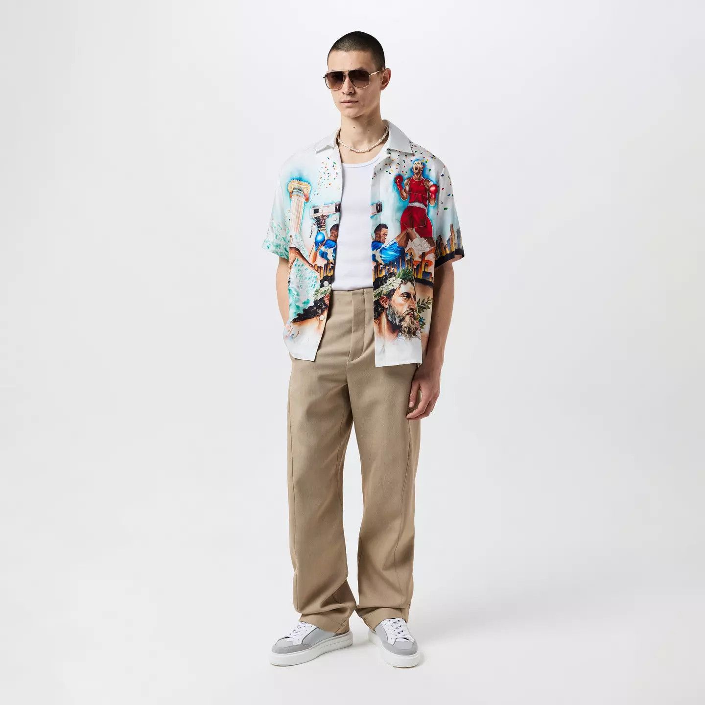 Casablanca o1g2r1mq0426 Celebration Shirt in Multicolor Size US S / EU 44-46 / 1 - 5 Thumbnail