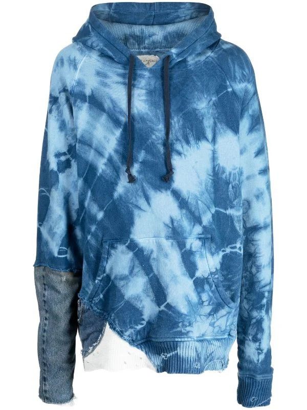 Greg Lauren Greg Lauren tie-dye pattern cotton hoodie Size US L / EU 52-54 / 3 - 5 Thumbnail
