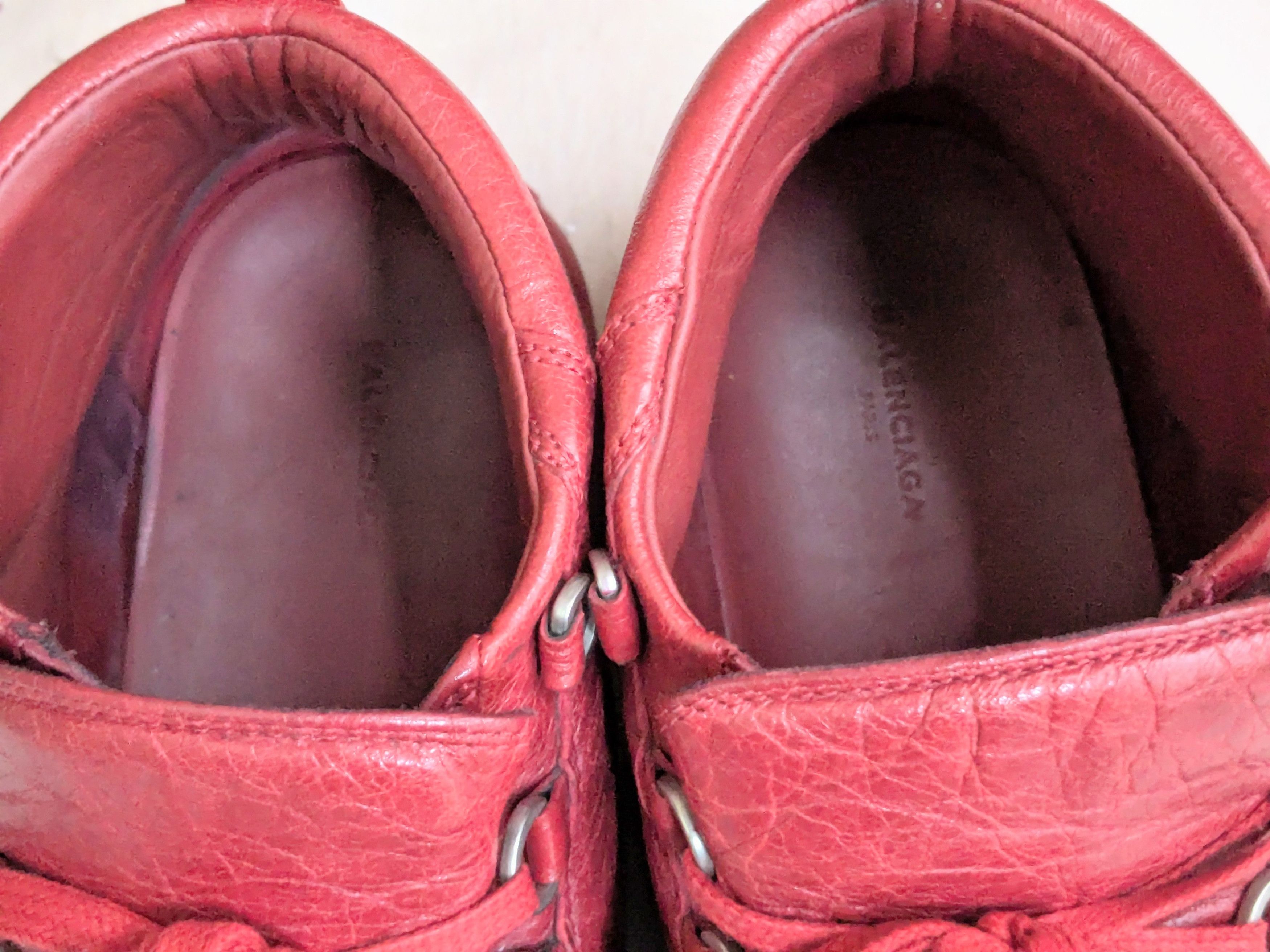 Balenciaga Balenciaga Arena Sneakers Red 10 High Tops Size US 10 / EU 43 - 8 Thumbnail