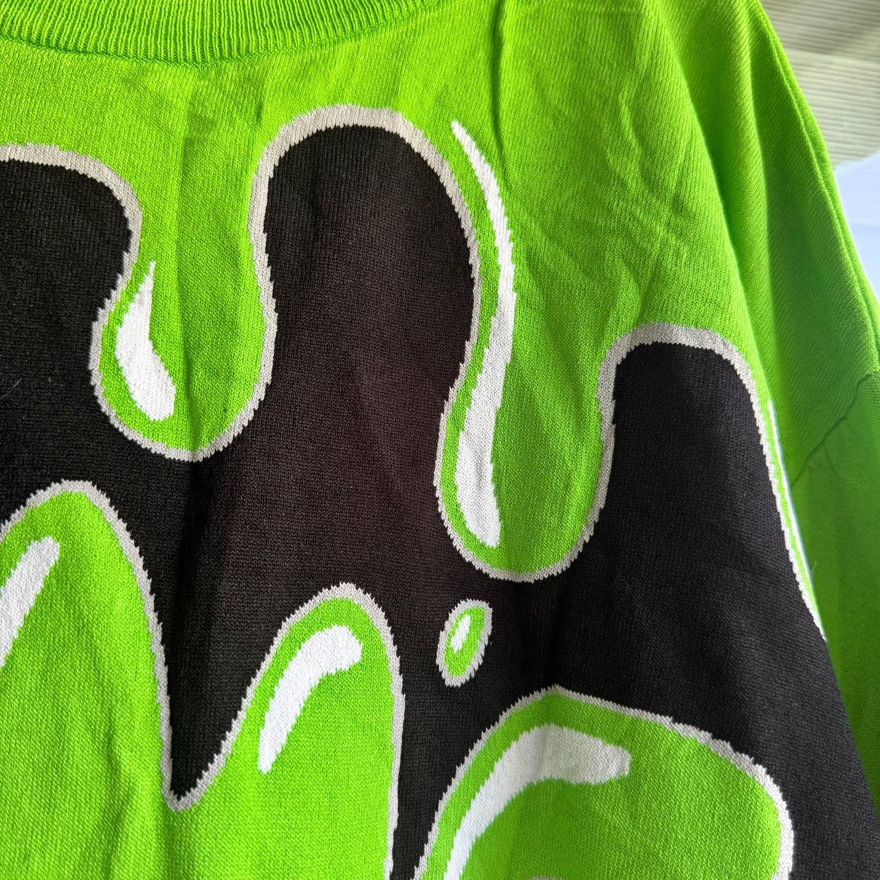 Jeremy Scott Jeremy Scott SS17 Slime City Runway Knitted Sweater Size US L / EU 52-54 / 3 - 7 Thumbnail