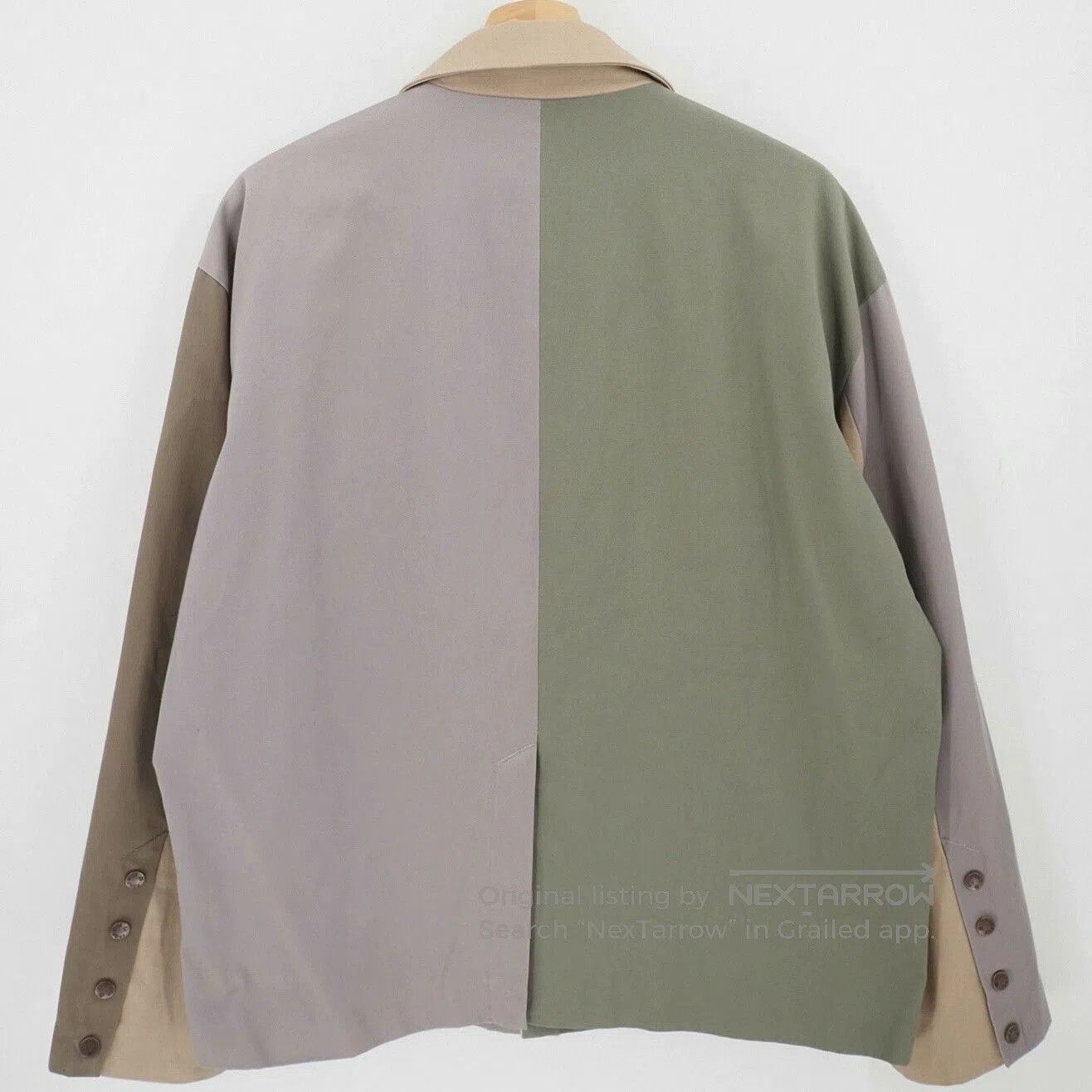 FRIED RICE FRIED RICE 24SS Patchwork Deconstructed Blazer. Size US XL / EU 56 / 4 - 2 Thumbnail