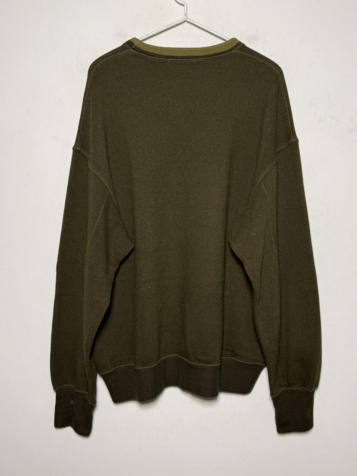 Stone Island stone island 90s wool/nylon crewneck sweater Size US XL / EU 56 / 4 - 11 Thumbnail