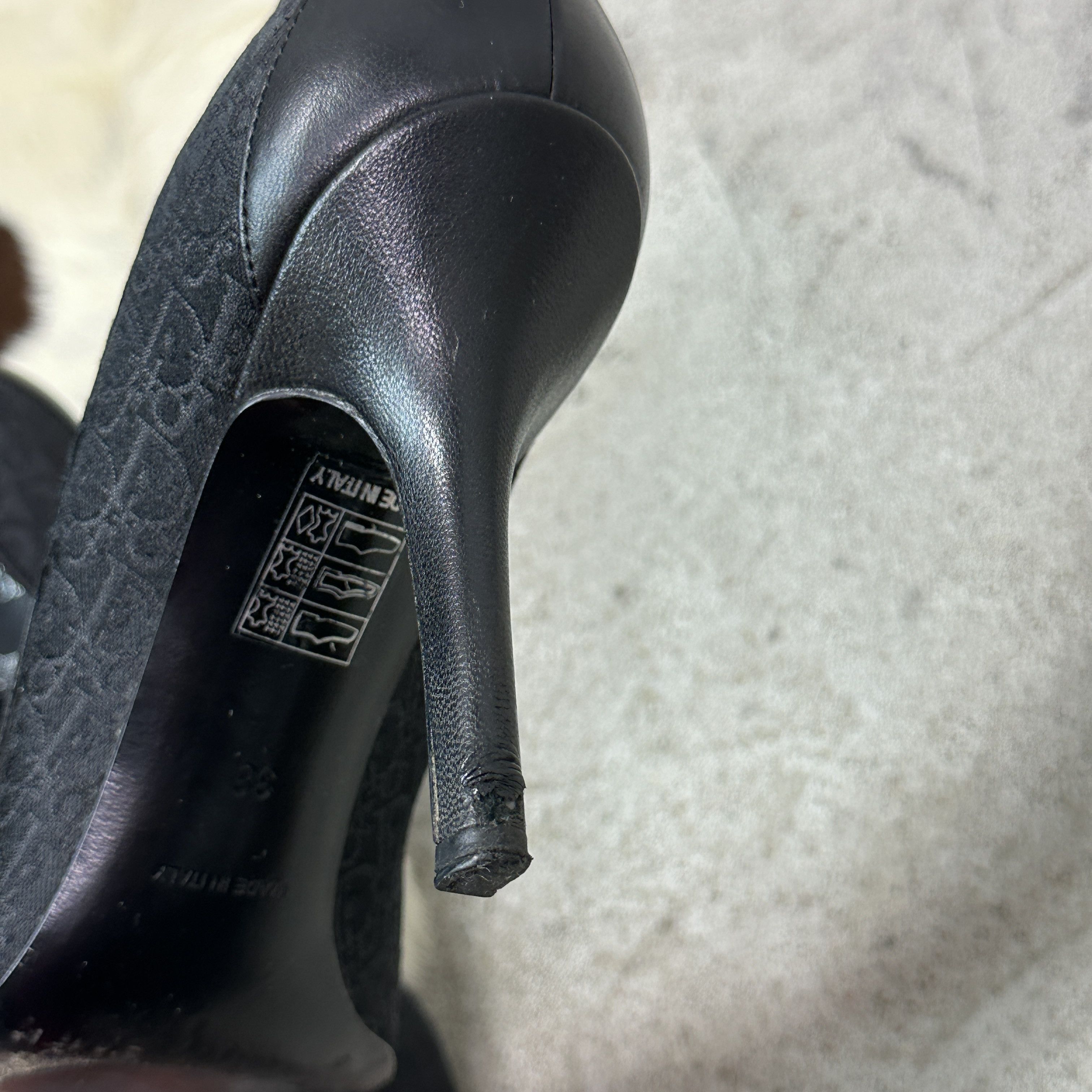 Dior Vintage Classy Christian Dior by John Galliano Heels Y2K Size US 8 / IT 38 - 10 Thumbnail