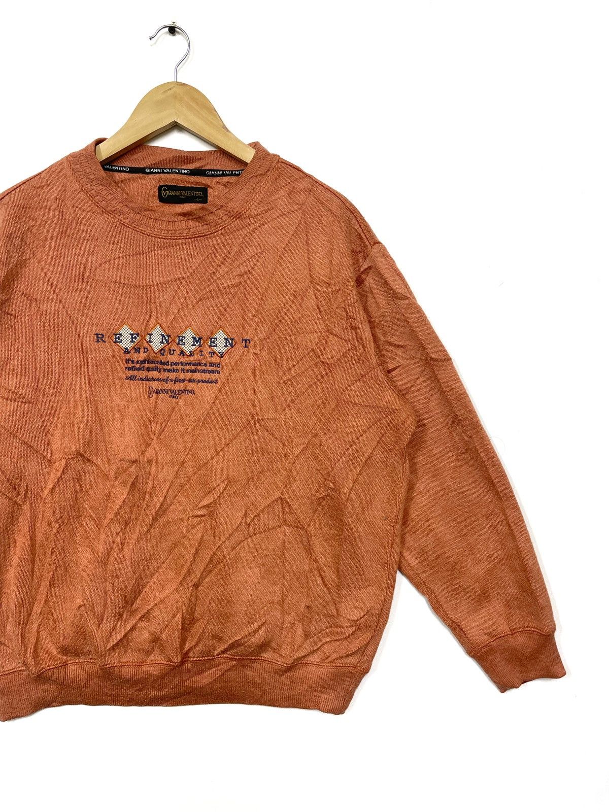 Gianni Valentino × Valentino × Vintage Vintage Sweatshirt Gianni Valentino Size US L / EU 52-54 / 3 - 2 Thumbnail