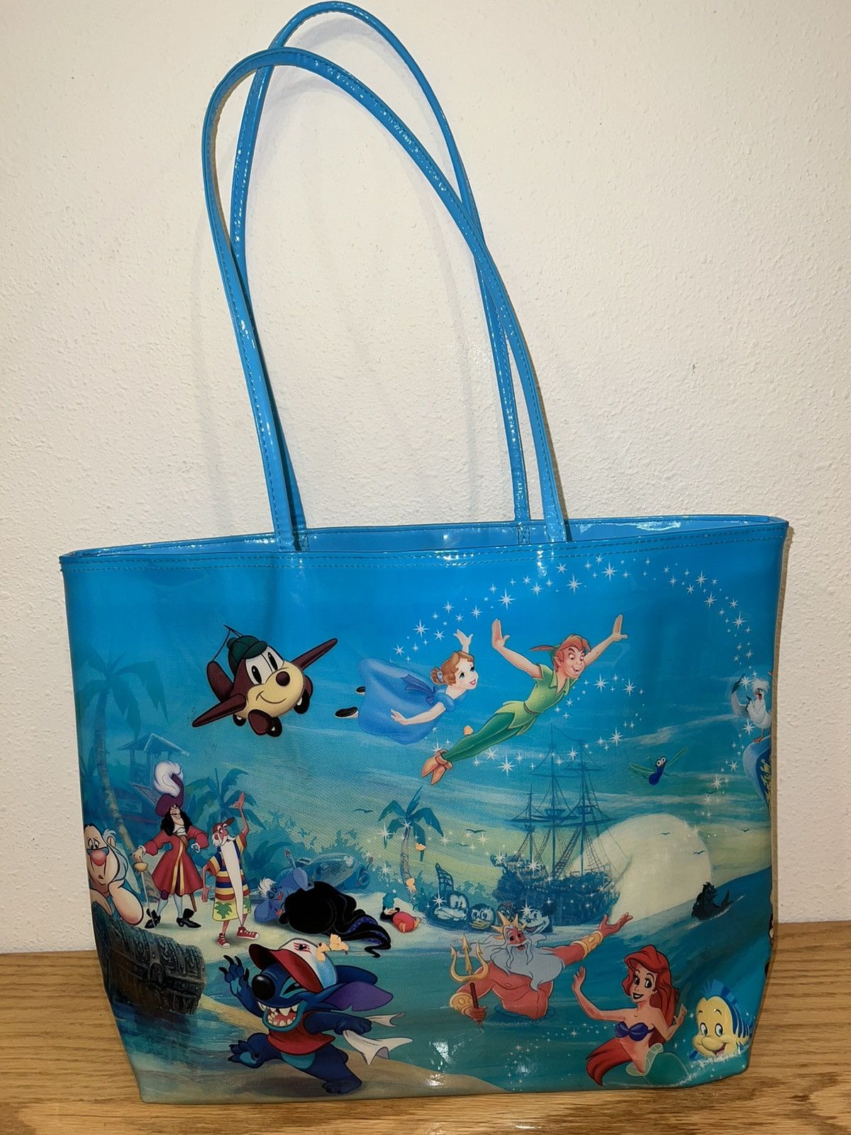Disney × Vintage Vintage Disney Cruise Line AOP Tote Bag Size ONE SIZE - 1 Thumbnail