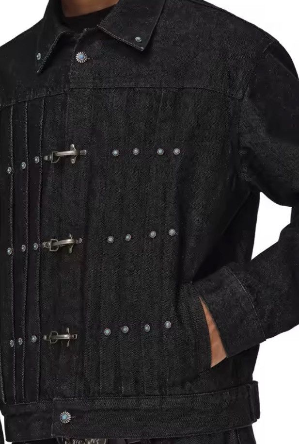 Japanese Brand Airplane Buckle Denim Jacket Size US M / EU 48-50 / 2 - 10 Thumbnail