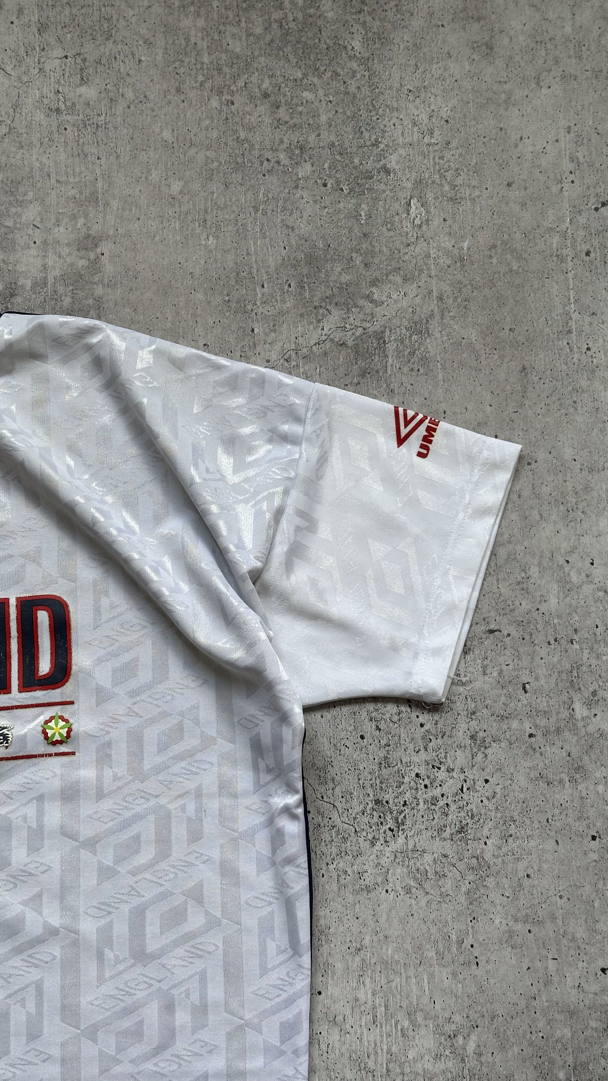 Umbro 90s Umbro England National Team Vintage Jersey Size US L / EU 52-54 / 3 - 2 Thumbnail
