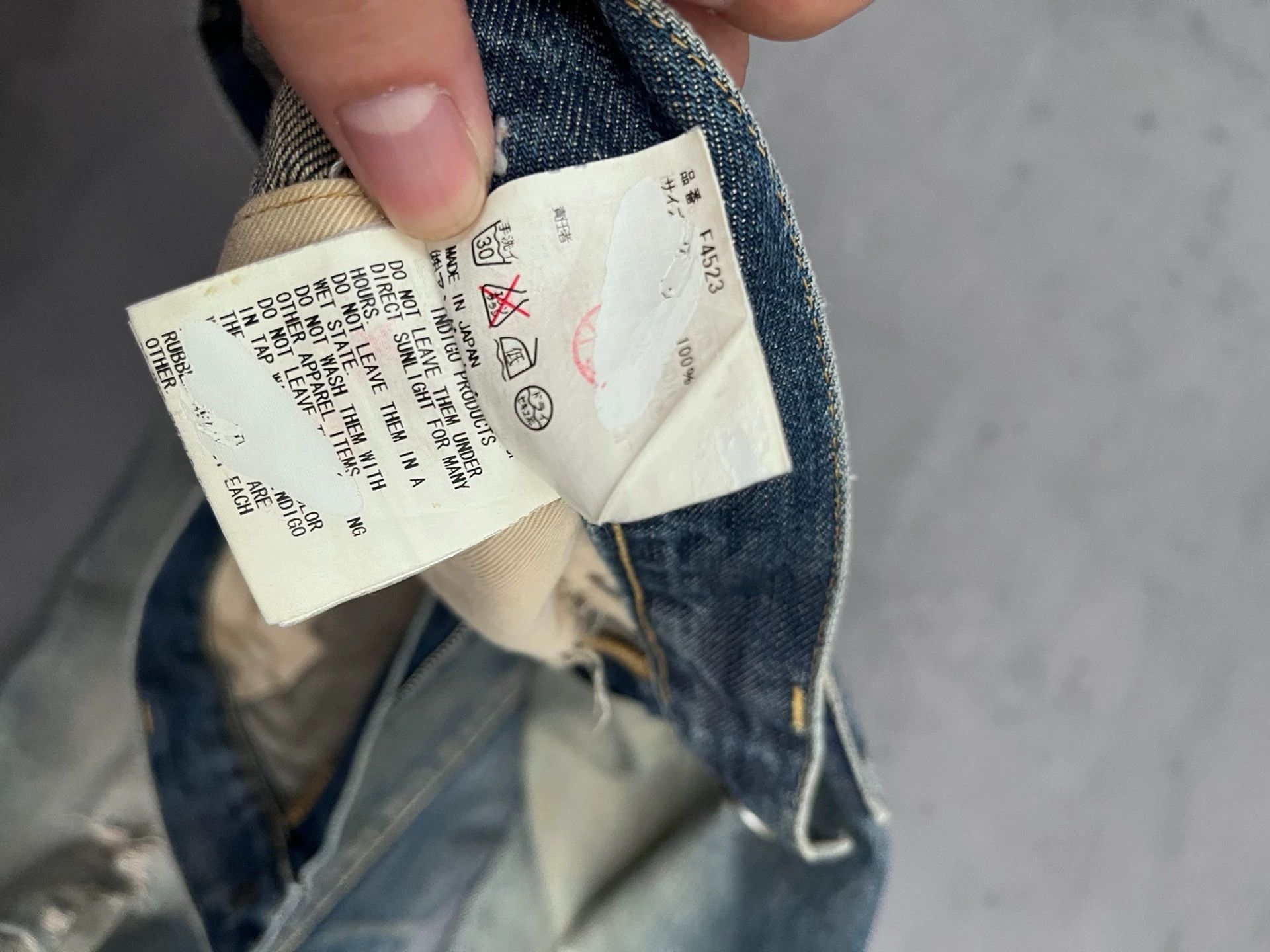 Undercover undercover 10aw Cut jeans-2508 Size US 32 / EU 48 - 7 Thumbnail