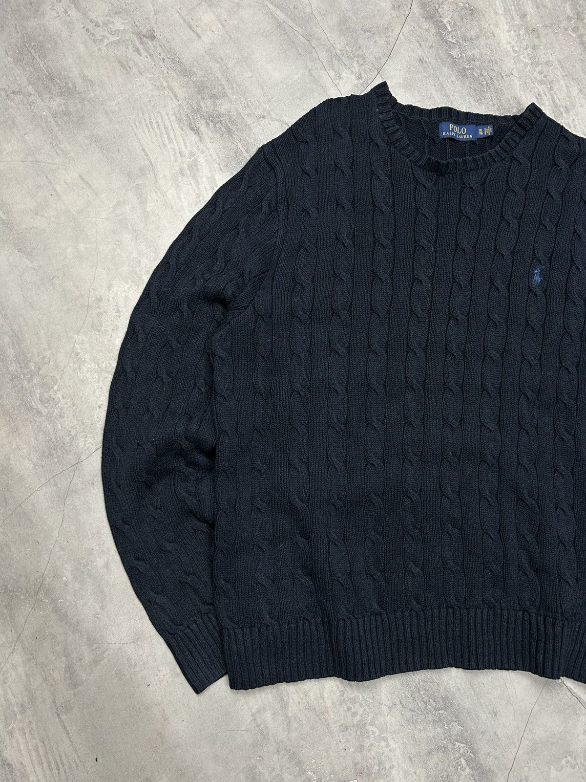 Polo Ralph Lauren × Vintage Vintage Knit Polo Ralph Lauren Golf Sweatshirt Oldmoney Size US XL / EU 56 / 4 - 2 Thumbnail