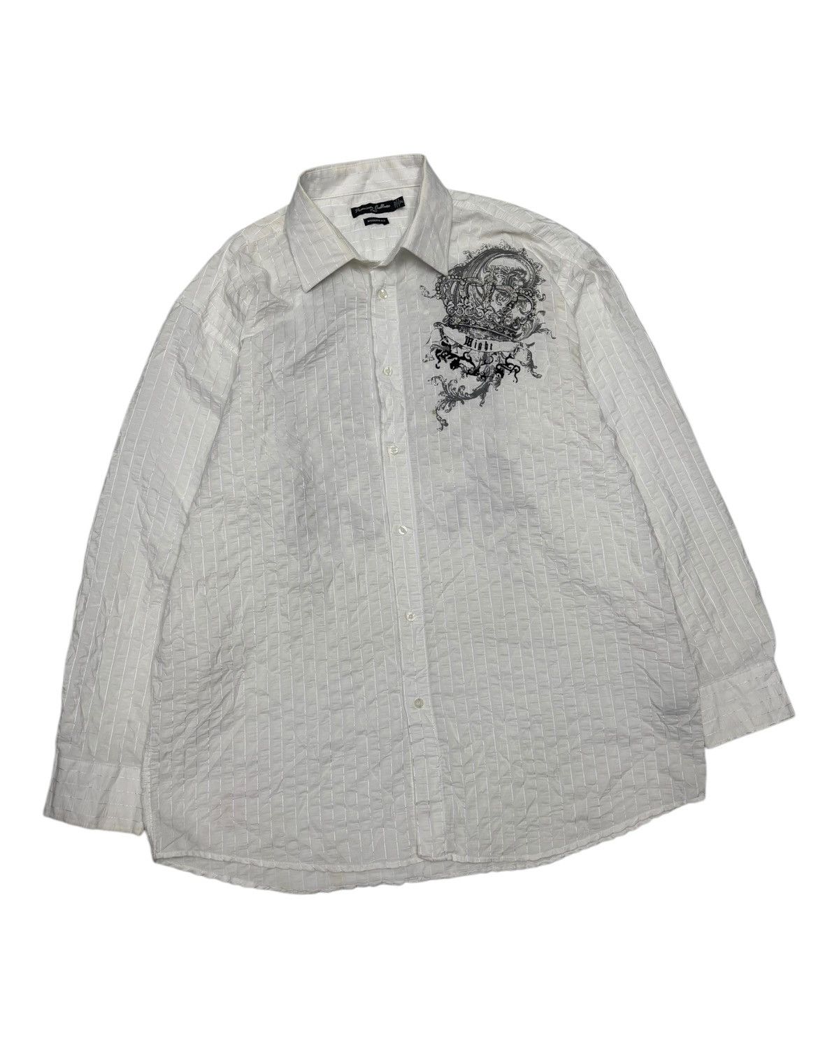 Hysteric Glamour 🔥PREMIUM CULTURE TRIBAL CROWN OVERSIZED BUTTON SHIRT Size US XXL / EU 58 / 5 - 7 Thumbnail