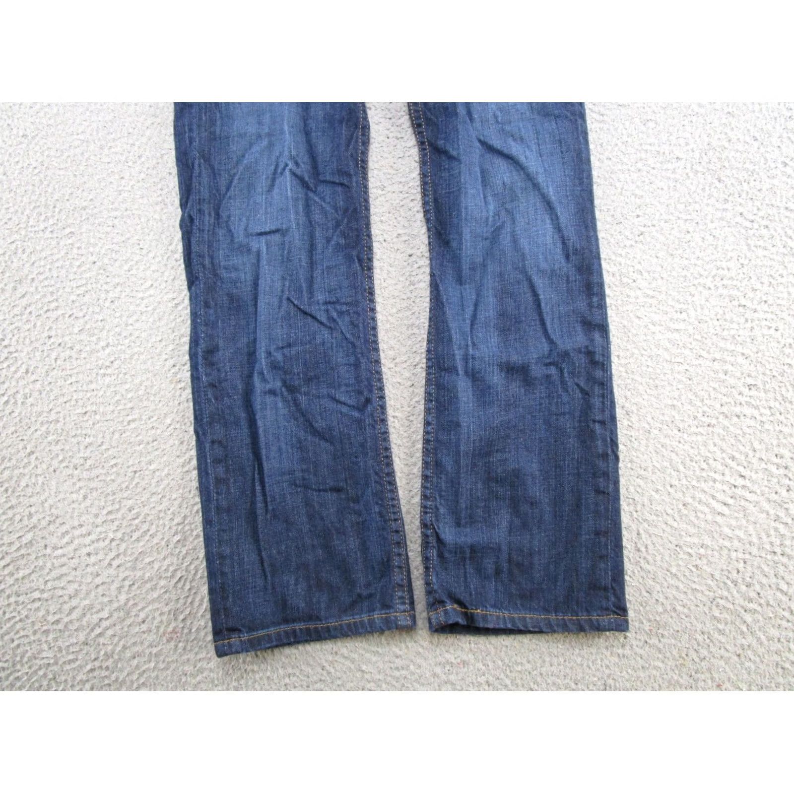 Levi's Levi's 514 Jeans Mens Size 29x30 Blue Denim Straight Leg 5-Pocket Regular Rise Medium Wash - Size US 29 - 2 Thumbnail