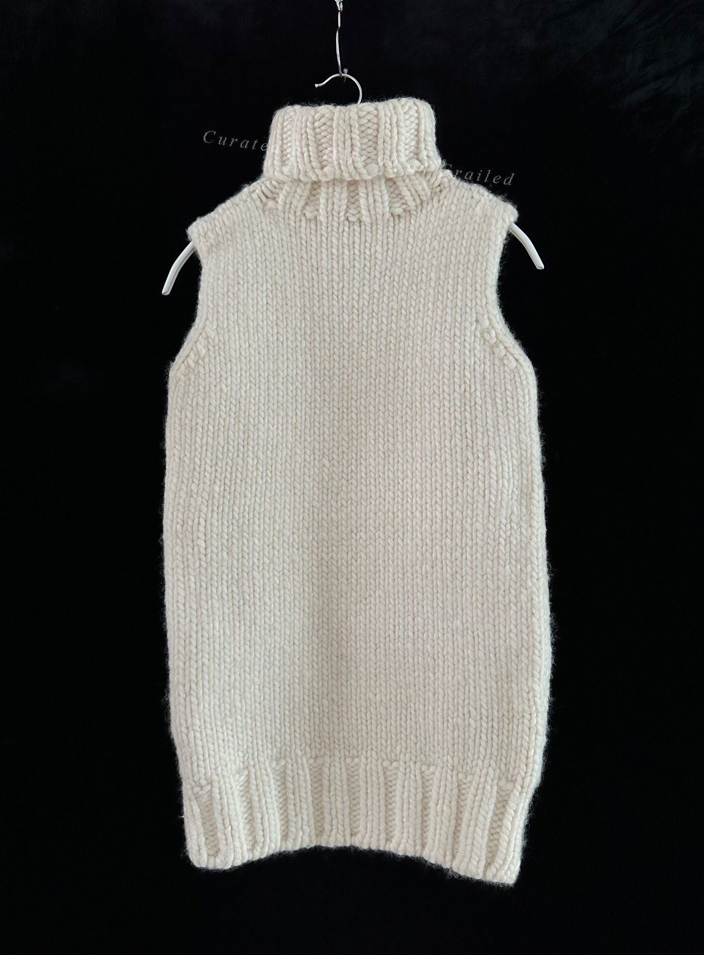 Junya Watanabe Junya Watanabe 1997 Thick Knit Vest Size M / US 6-8 / IT 42-44 - 1 Thumbnail