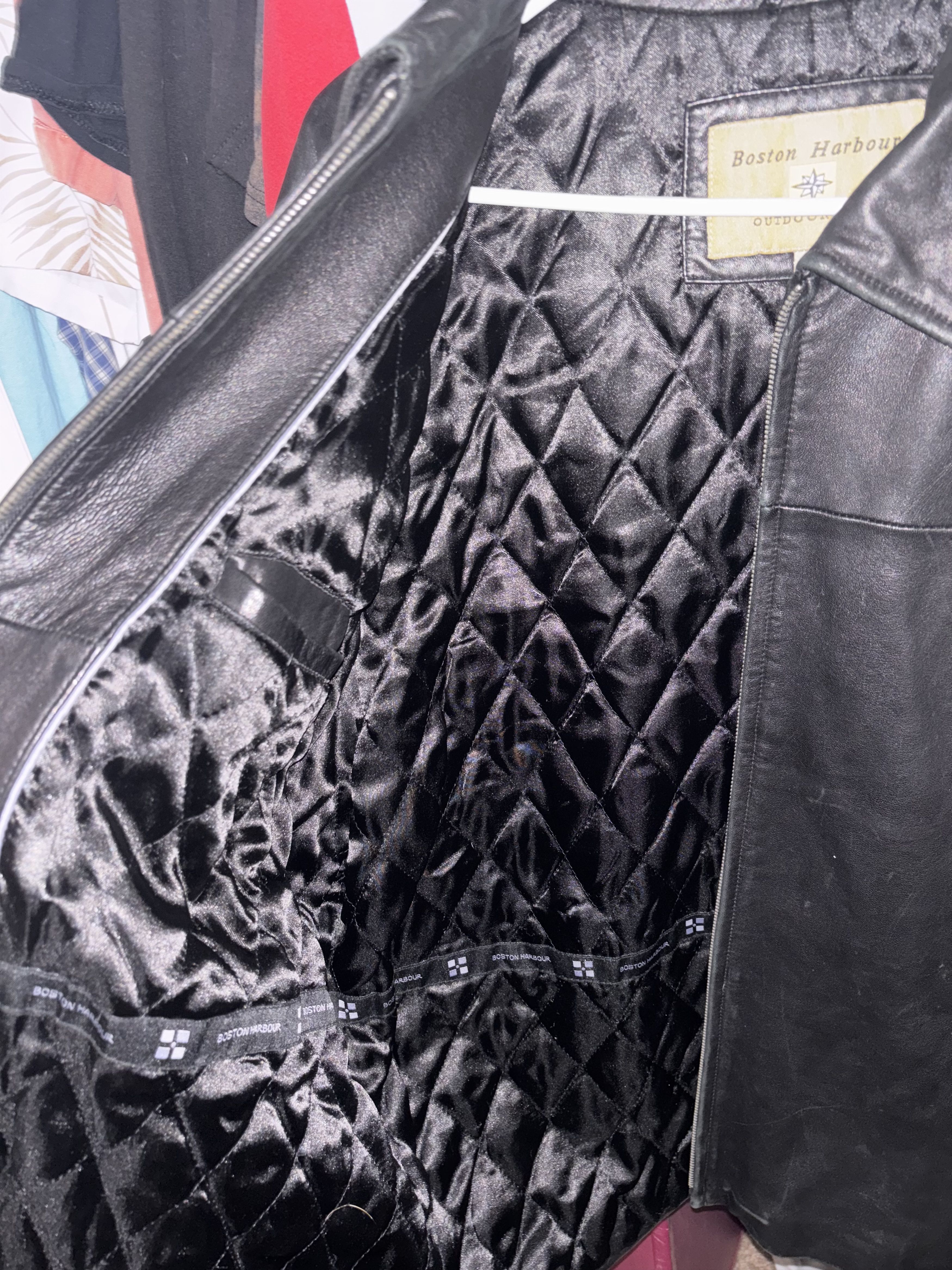 Other Boston Harbour Leather Jacket Size US L / EU 52-54 / 3 - 2 Thumbnail