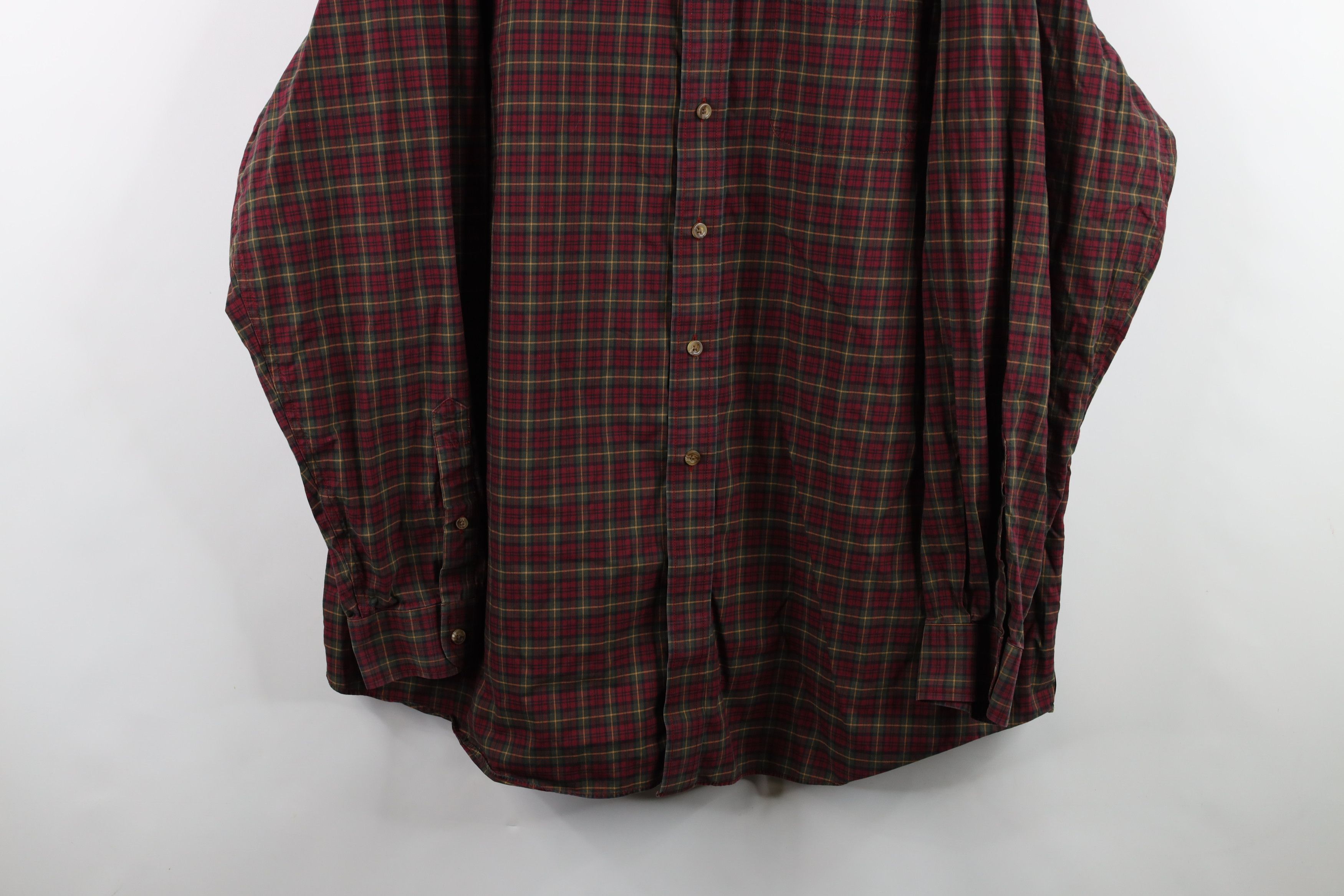 L.L. Bean × Vintage Vintage LL Bean Wrinkle Resistant Collared Button Down Shirt Size US XXL / EU 58 / 5 - 3 Thumbnail