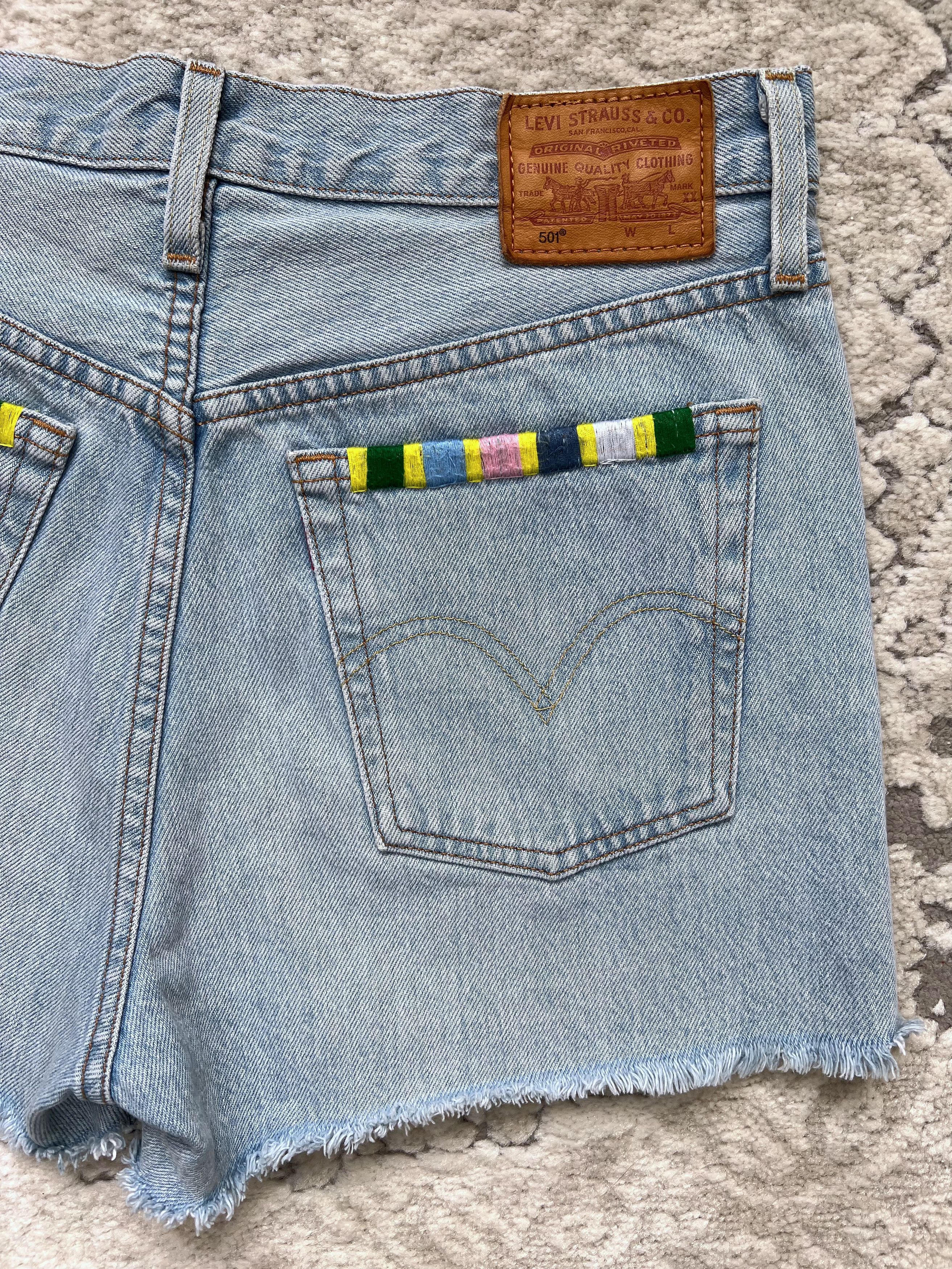 Levi's Levi’s 501 High Rise Cut-Off Women Denim Shorts 30"-31" Size 30" / US 8 / IT 44 - 9 Thumbnail