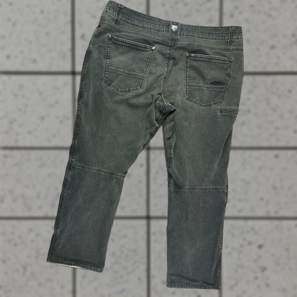 Vintage VINTAGE KÜHL Rydr Mens Pants 40x28 Brown Straight Leg 5-Pocket Logo Hiking Outdoor Size US 40 / EU 56 - 1 Thumbnail