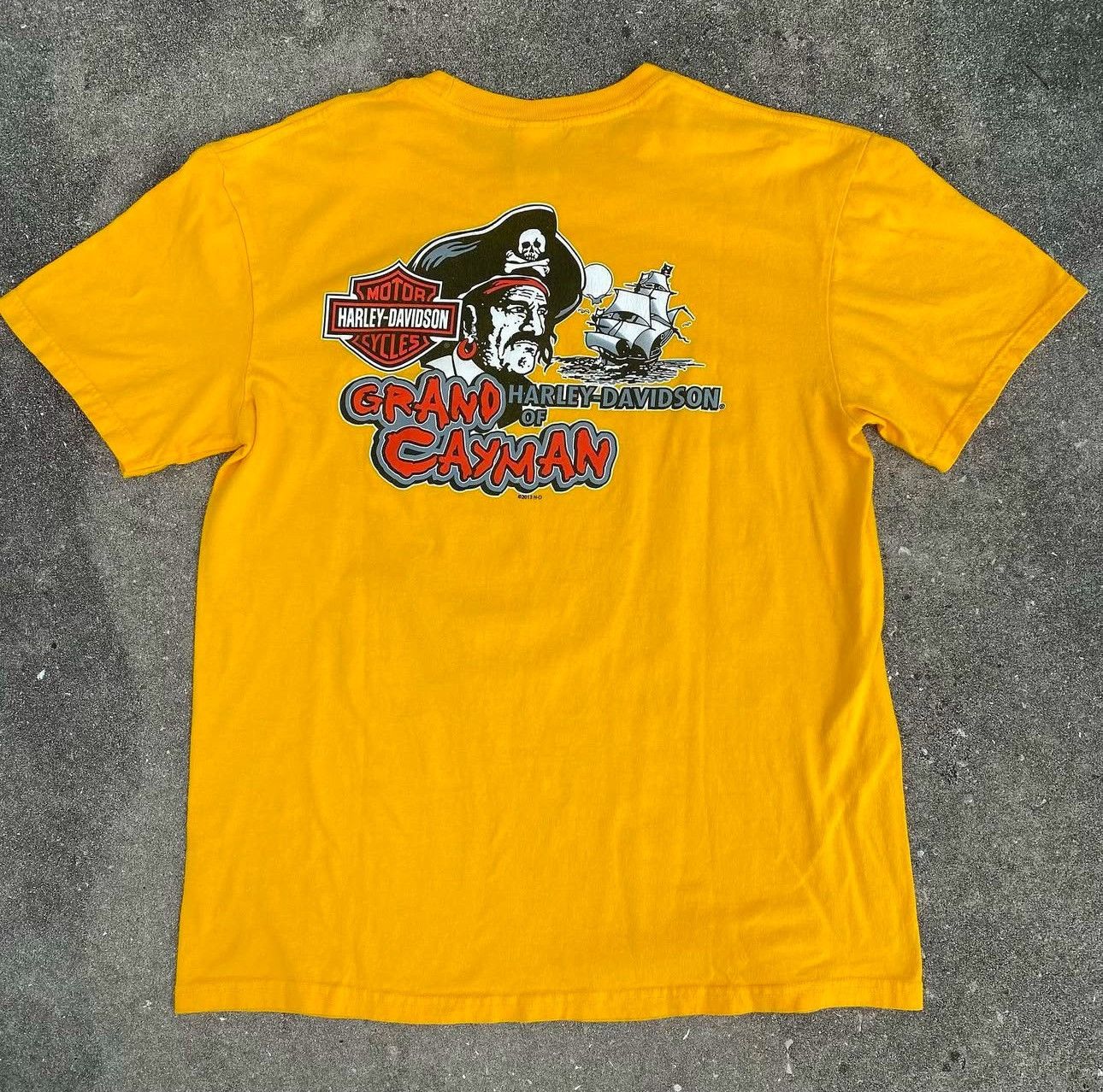 Harley Davidson Harley Davidson 2013 Grand Caymans Tee Size US L / EU 52-54 / 3 - 4 Thumbnail