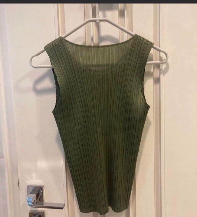 Issey Miyake Issey Miyake size:3 Green vest Size XS / US 0-2 / IT 36-38 - 3 Thumbnail