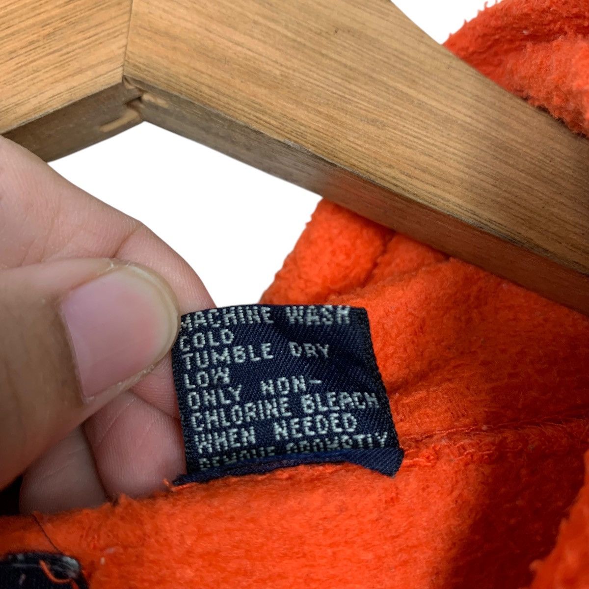 Gap GAP Big Logo Pullover Fleece Orange Hoodies #1596-C71 Size US L / EU 52-54 / 3 - 12 Thumbnail