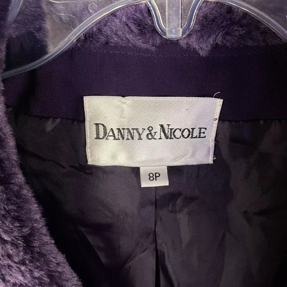 Other Danny & Nicole Blazer Women's 8P Jacket 100% Polyester Size M / US 6-8 / IT 42-44 - 2 Thumbnail