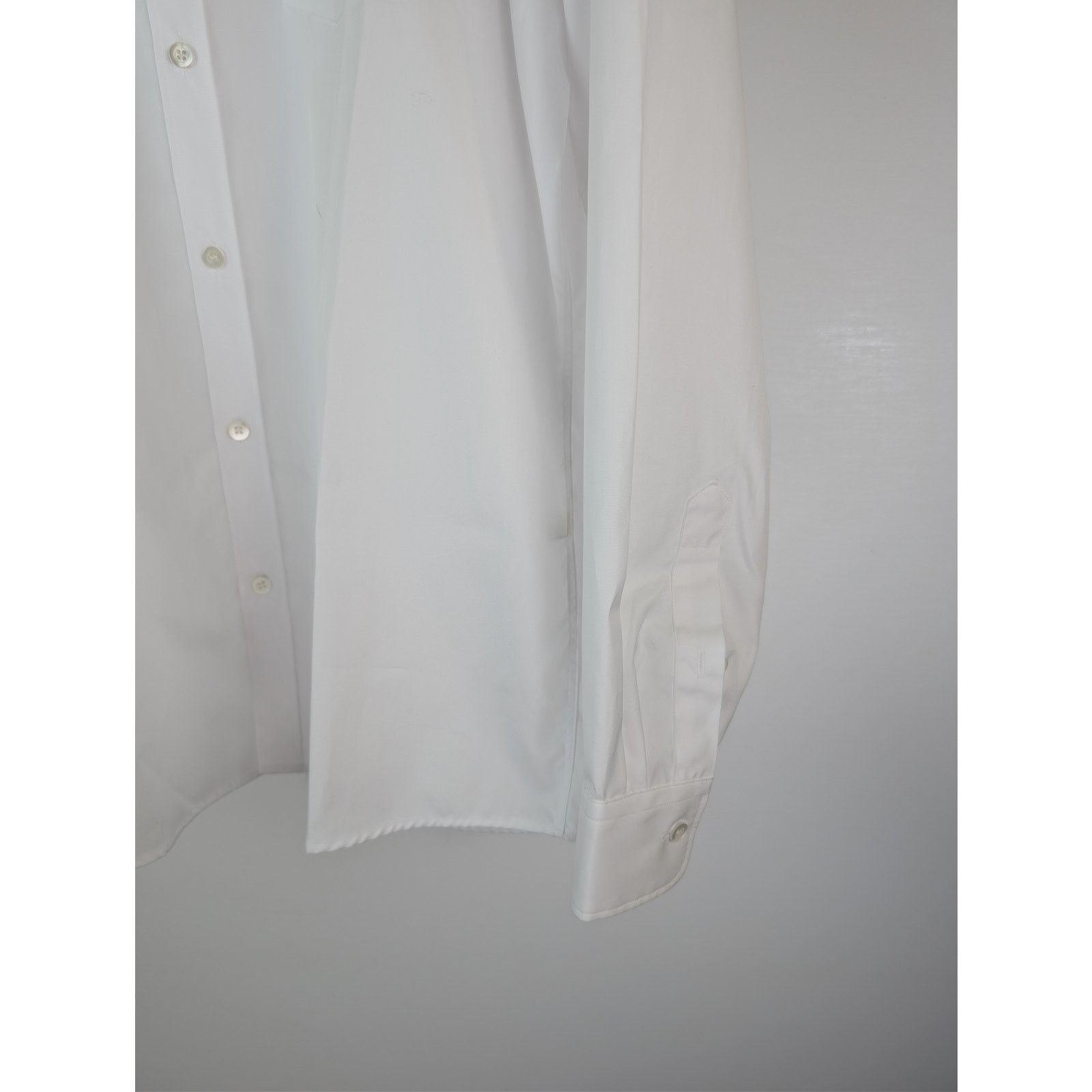 Dries Van Noten o1rshd1 Slim Fit Cotton Suit Shirt in White Size US L / EU 52-54 / 3 - 5 Thumbnail
