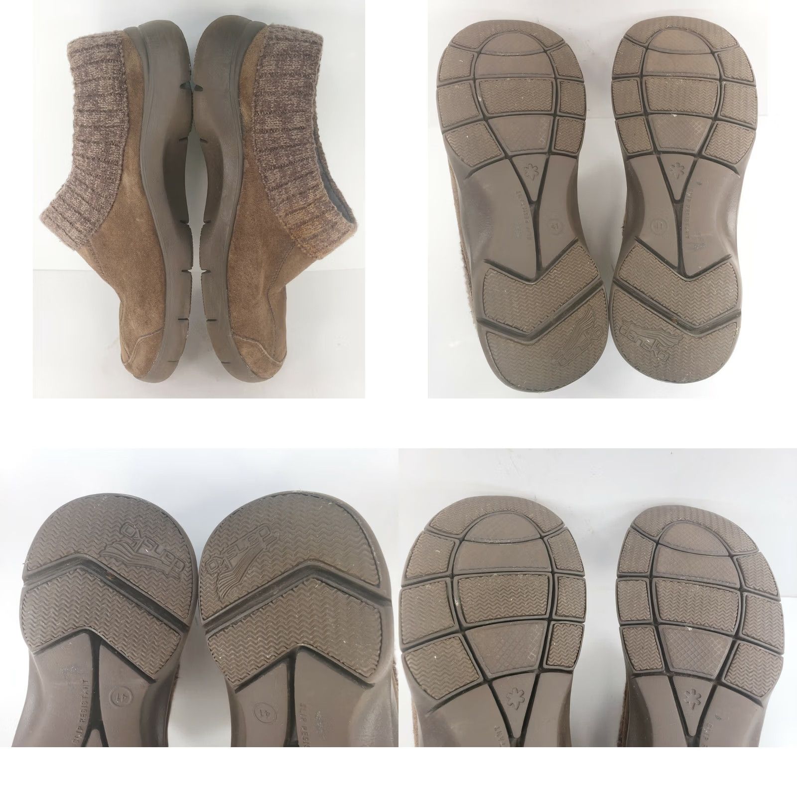 Dansko Dansko Eartha Brown Suede Slip-On Comfort Shoes Women M 10 US 41 EU Casual Low Top Rounded Toe Size L / US 10 / IT 46 - 8 Thumbnail