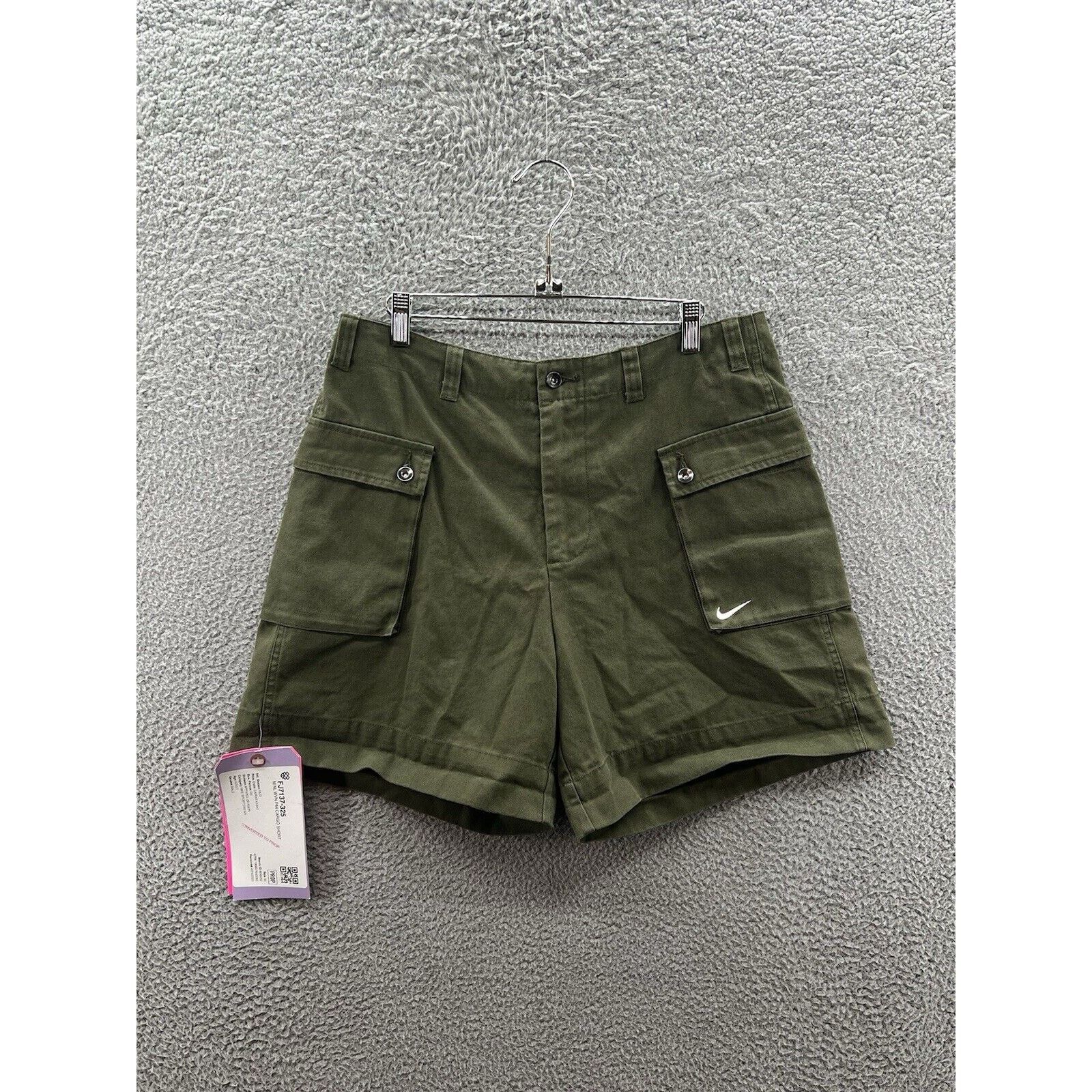 Nike Nike Life Cargo Shorts Woven P44 Green FJ7137 325 NEW $85 Size US 32 / EU 48 - 1 Thumbnail