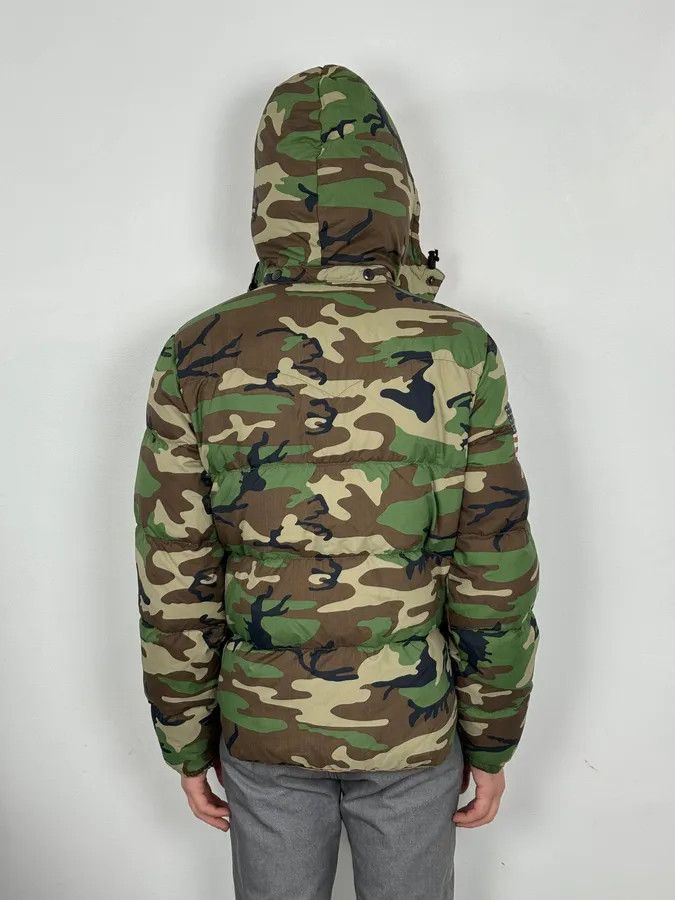 Polo Ralph Lauren 2000s Ralph Lauren USA Flag Camo Puffer Jacket Size US M / EU 48-50 / 2 - 3 Thumbnail