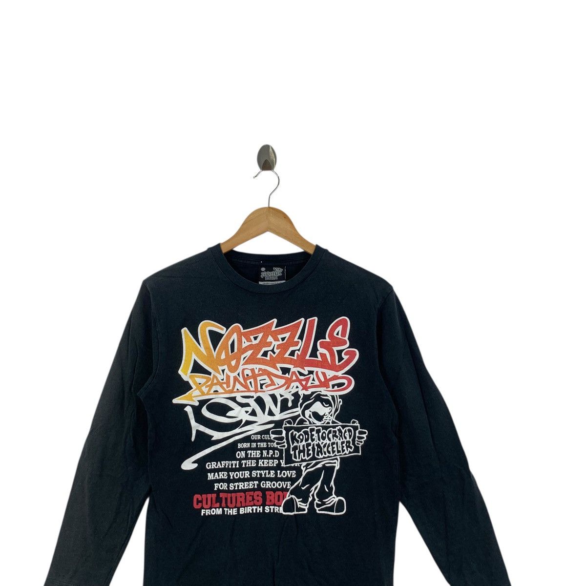 Beaumere BAUMERE BLACK LABEL Y2K Graffiti Nozzle Tee Shirt Top Turbo Size US M / EU 48-50 / 2 - 2 Thumbnail