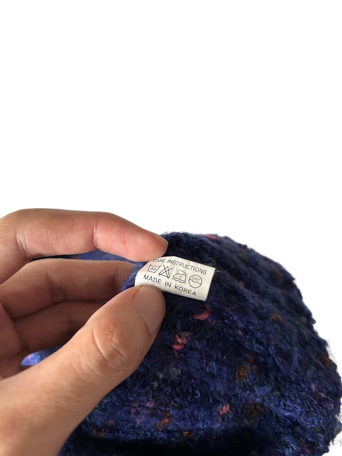 Japanese Brand × Kapital × Vintage Crochet Knitted Hairy Rare Beanie Hats☠️☠️ Size ONE SIZE - 6 Thumbnail