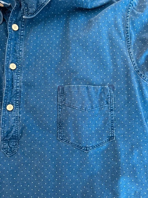 Levi's Vintage Clothing LVC 1920s Indigo dyed Sunset shirt small Size US S / EU 44-46 / 1 - 4 Thumbnail