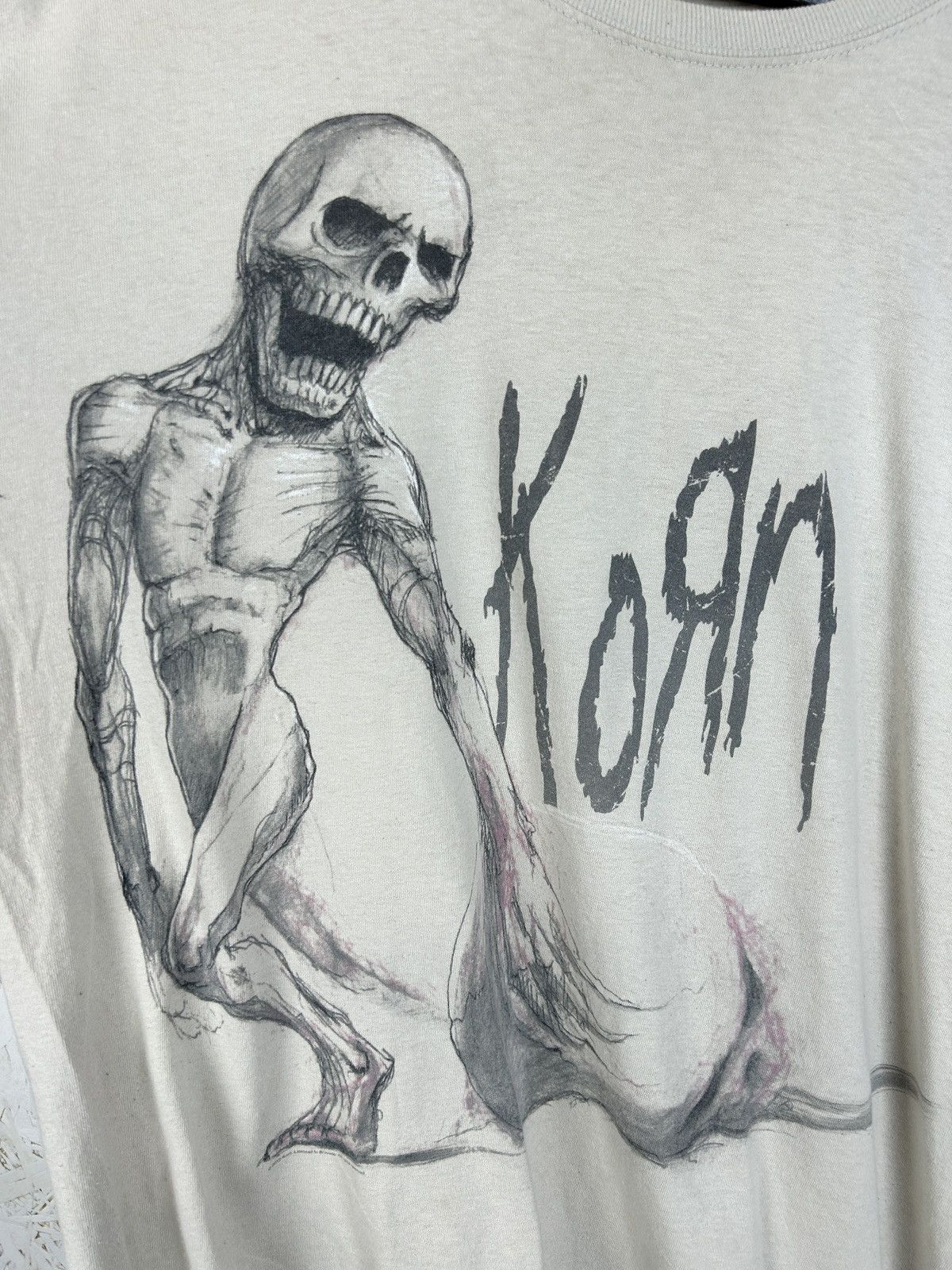 Band Tees Vintage Korn 2012 The Path Of Totality Rare Skeleton T-Shirt Size US XL / EU 56 / 4 - 2 Thumbnail