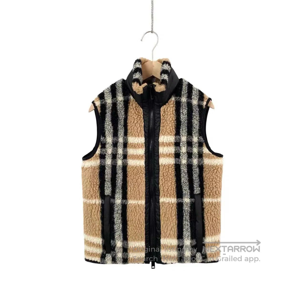 Burberry Burberry Lambskin vest| Size 4XL / US 24-26 - 1 Thumbnail