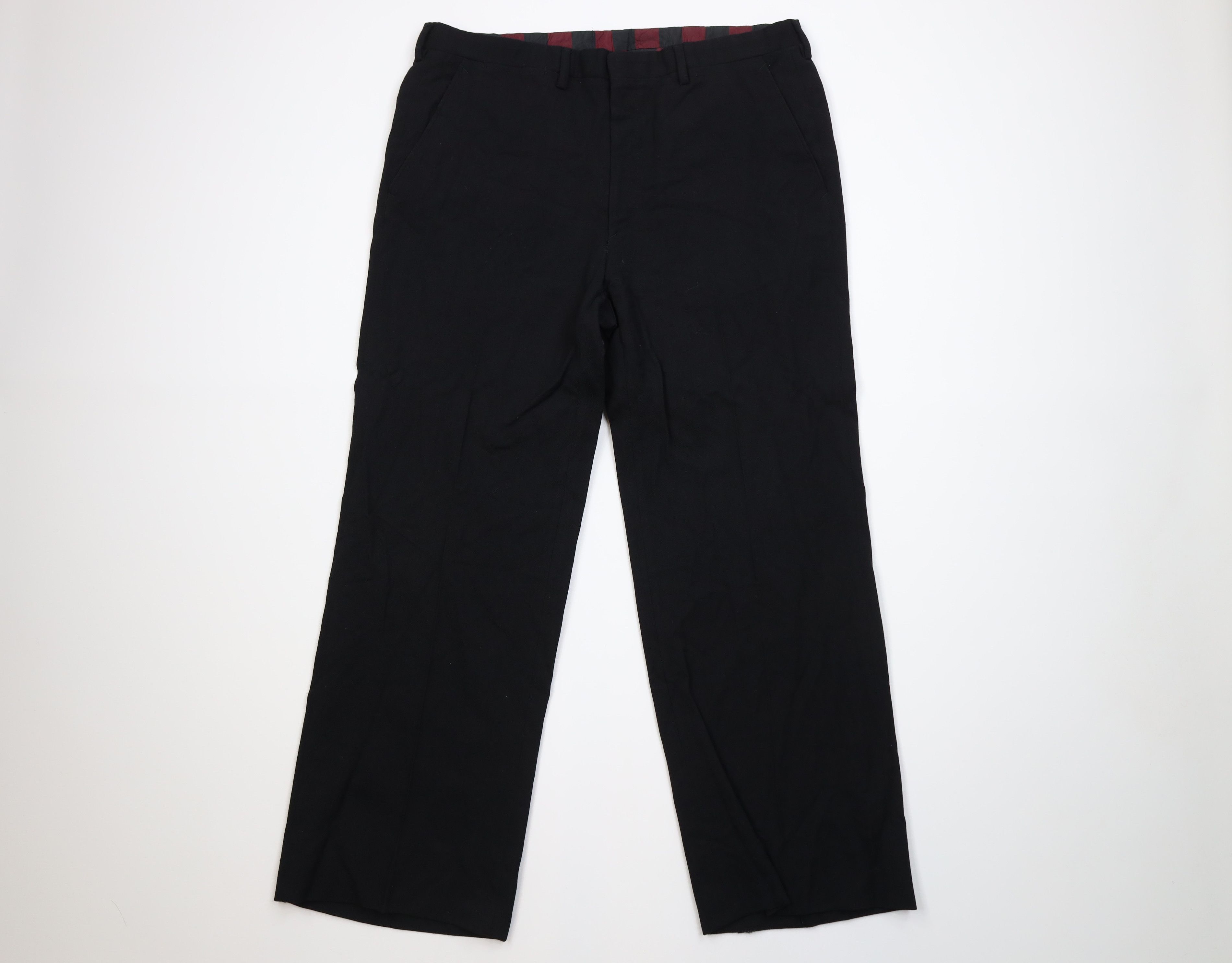 Vintage Vintage 50s Rockabilly Gabardine Wide Leg Chino Pants USA Size US 34 / EU 50 - 1 Thumbnail