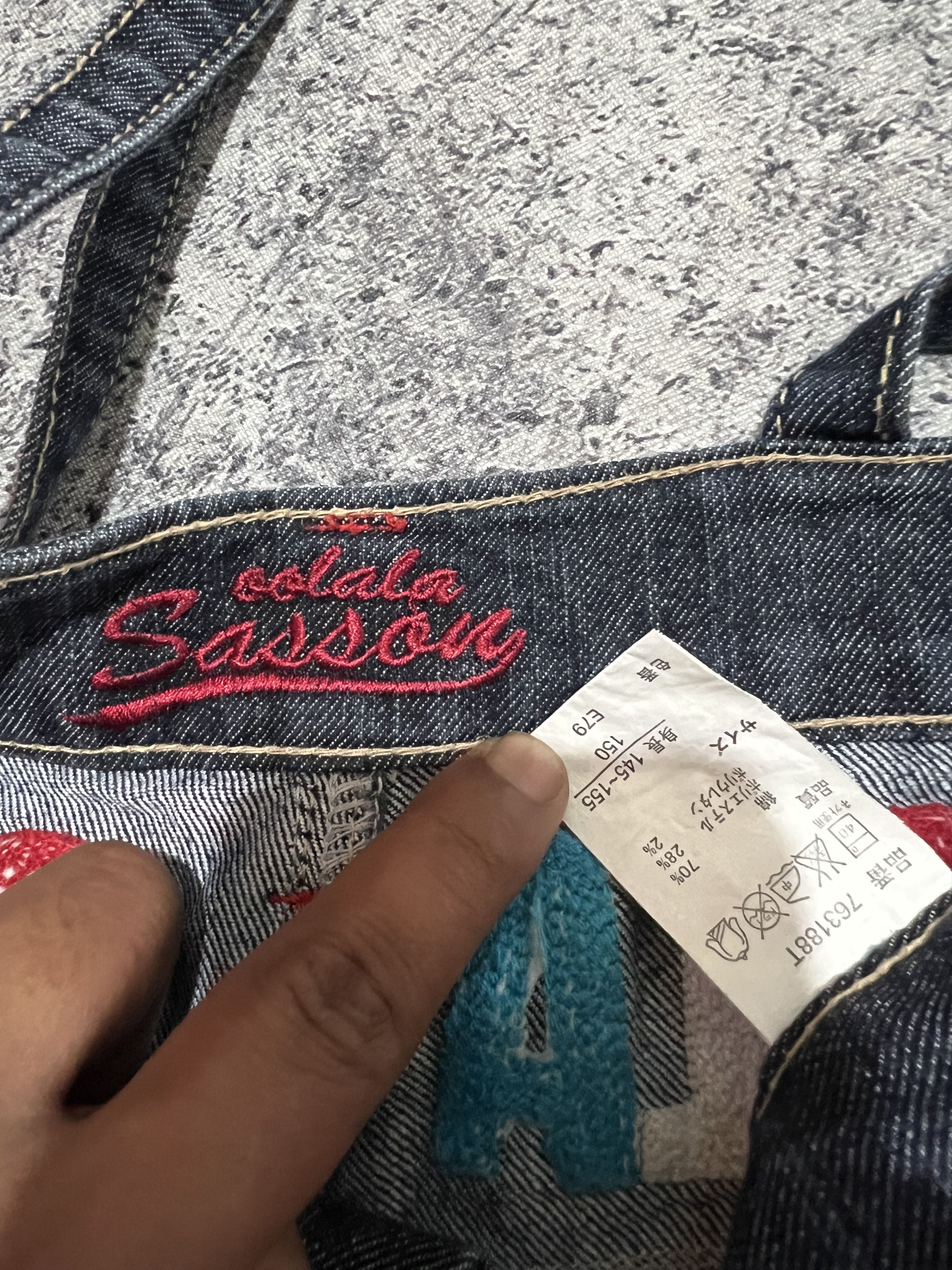 Japanese Brand 2000s Archival Hysteric Cdg Poem Jeans Oversall y2k Ifsix Size US 30 / EU 46 - 9 Thumbnail